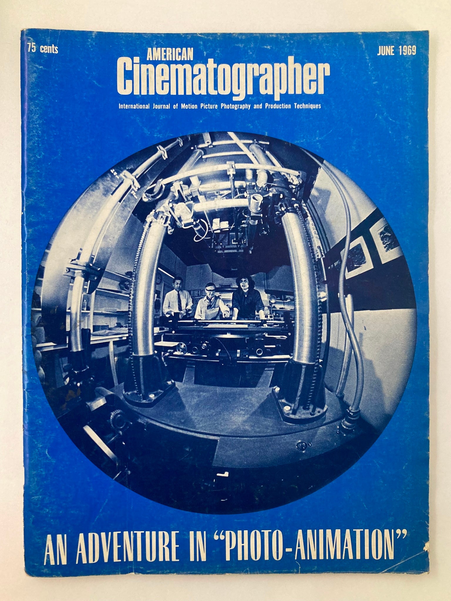 American Cinematographer Magazine June 1969 An Adventure in "Photo-Animation"