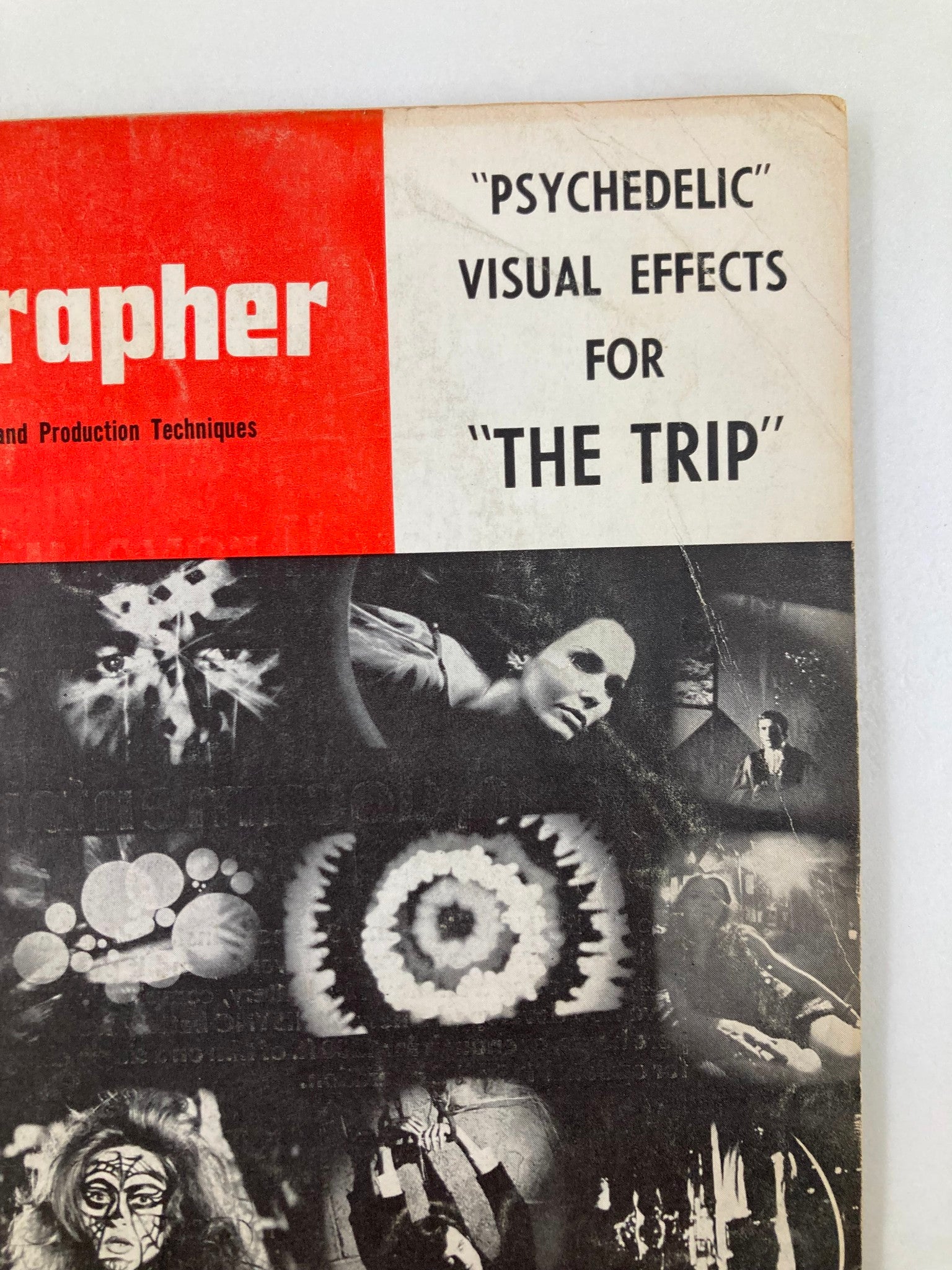 American Cinematographer Magazine March 1968 Psychedelic Effects for The Trip