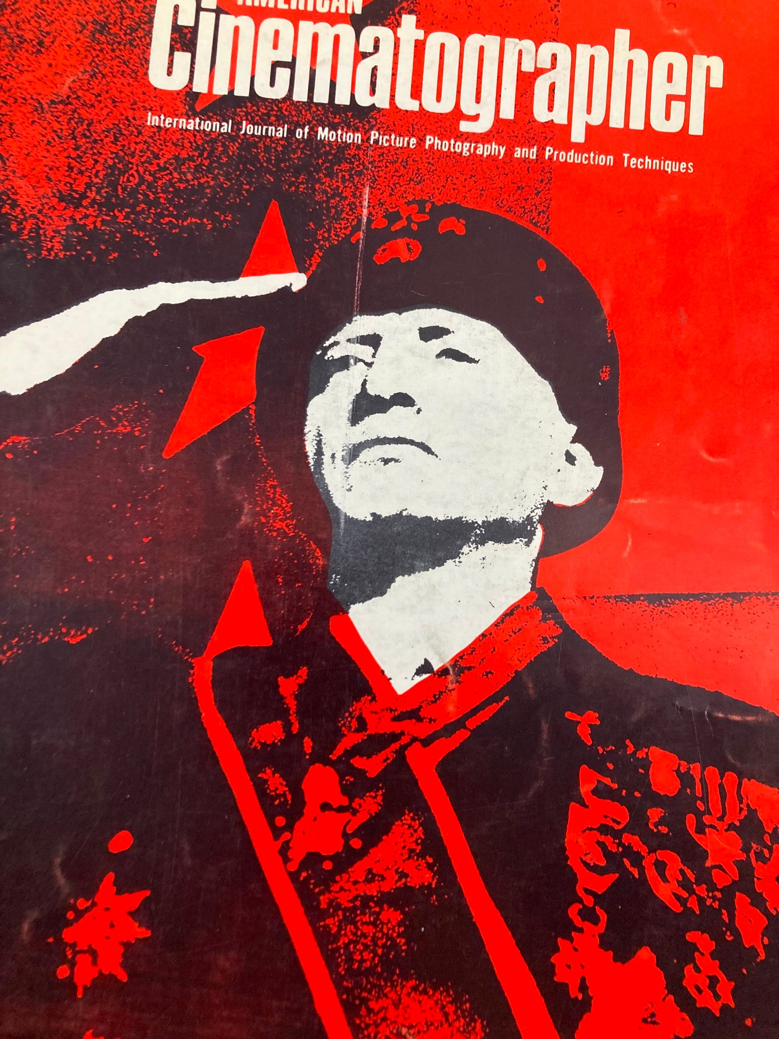 American Cinematographer Magazine August 1970 George C. Scott for "Patton"