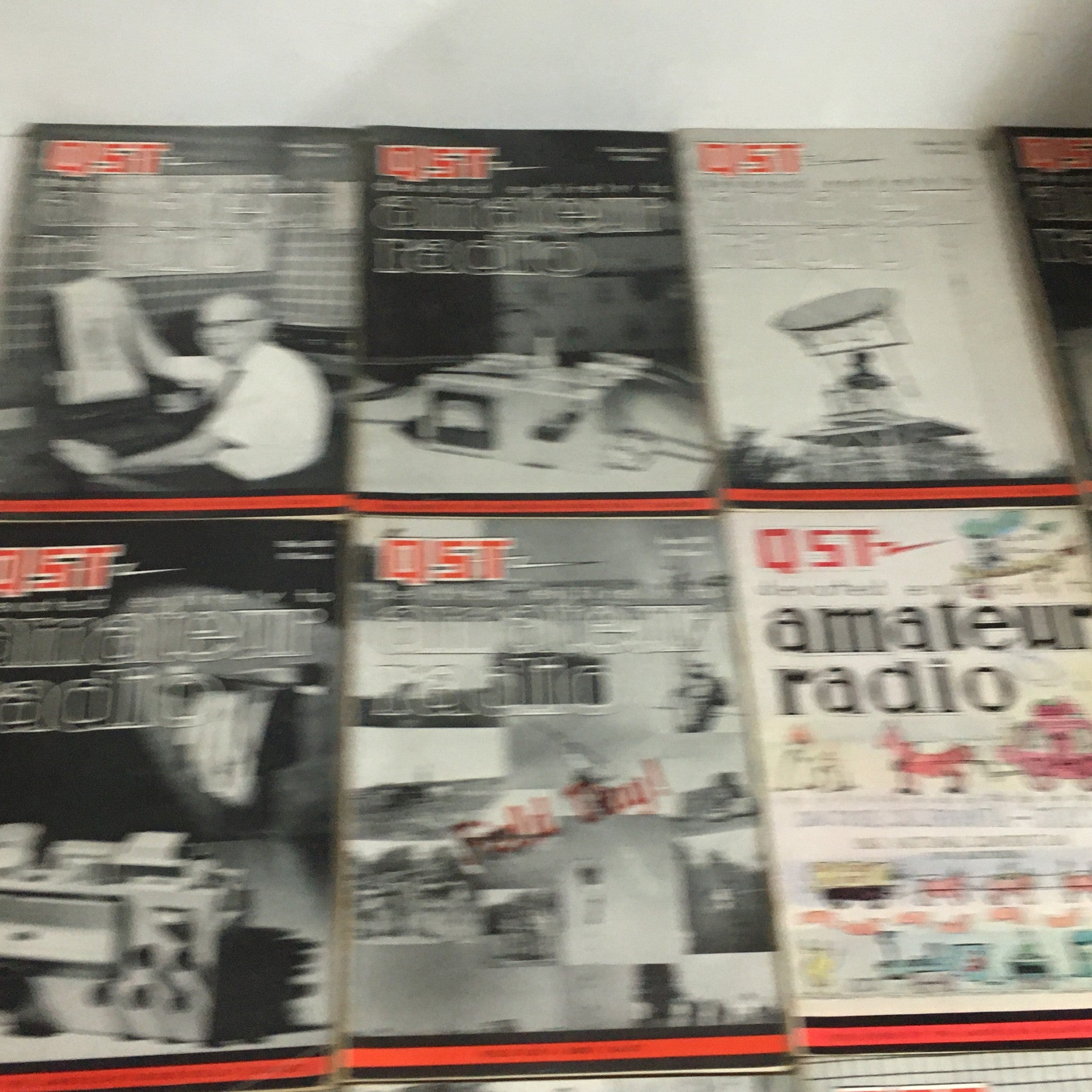 Lot of 12 Complete January to December 1965 QST Amateur Radio Volume 1-12