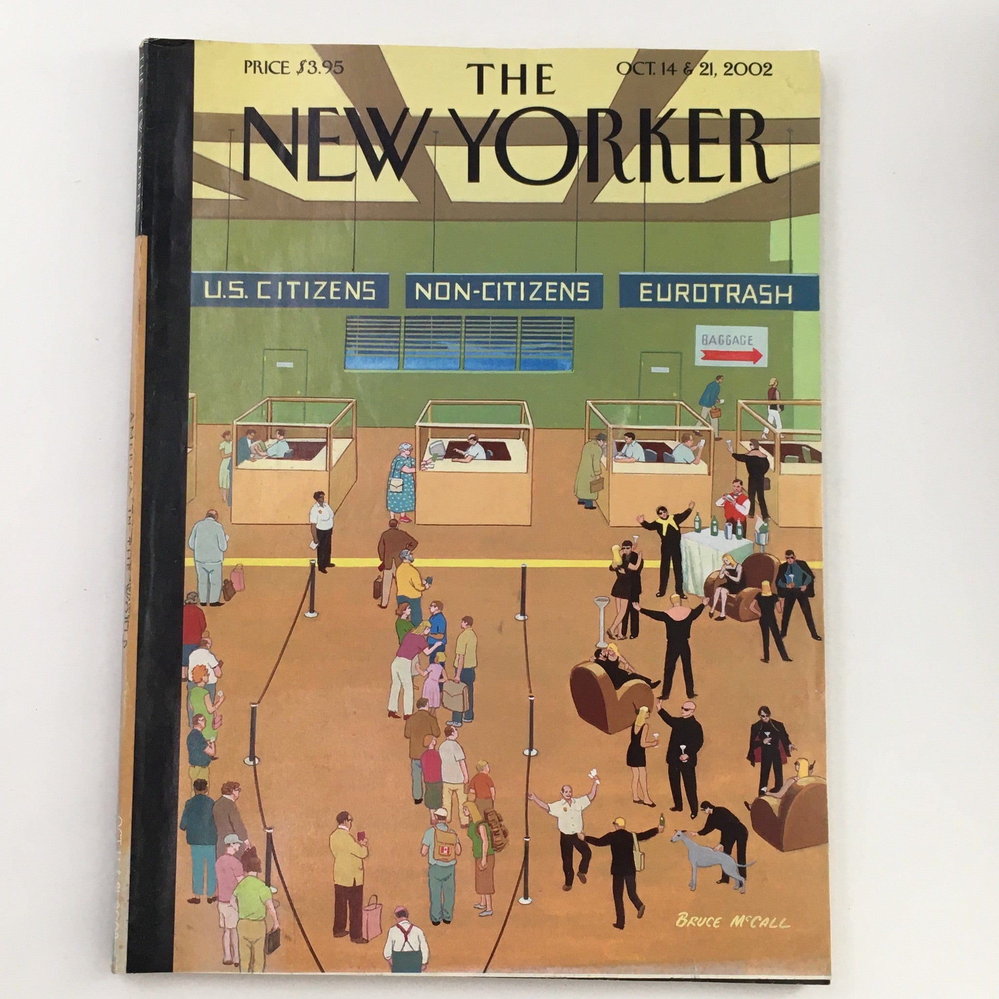 The New Yorker Full Magazine October 14 2002 Mr. X  Goes After Mr W Bruce McCall