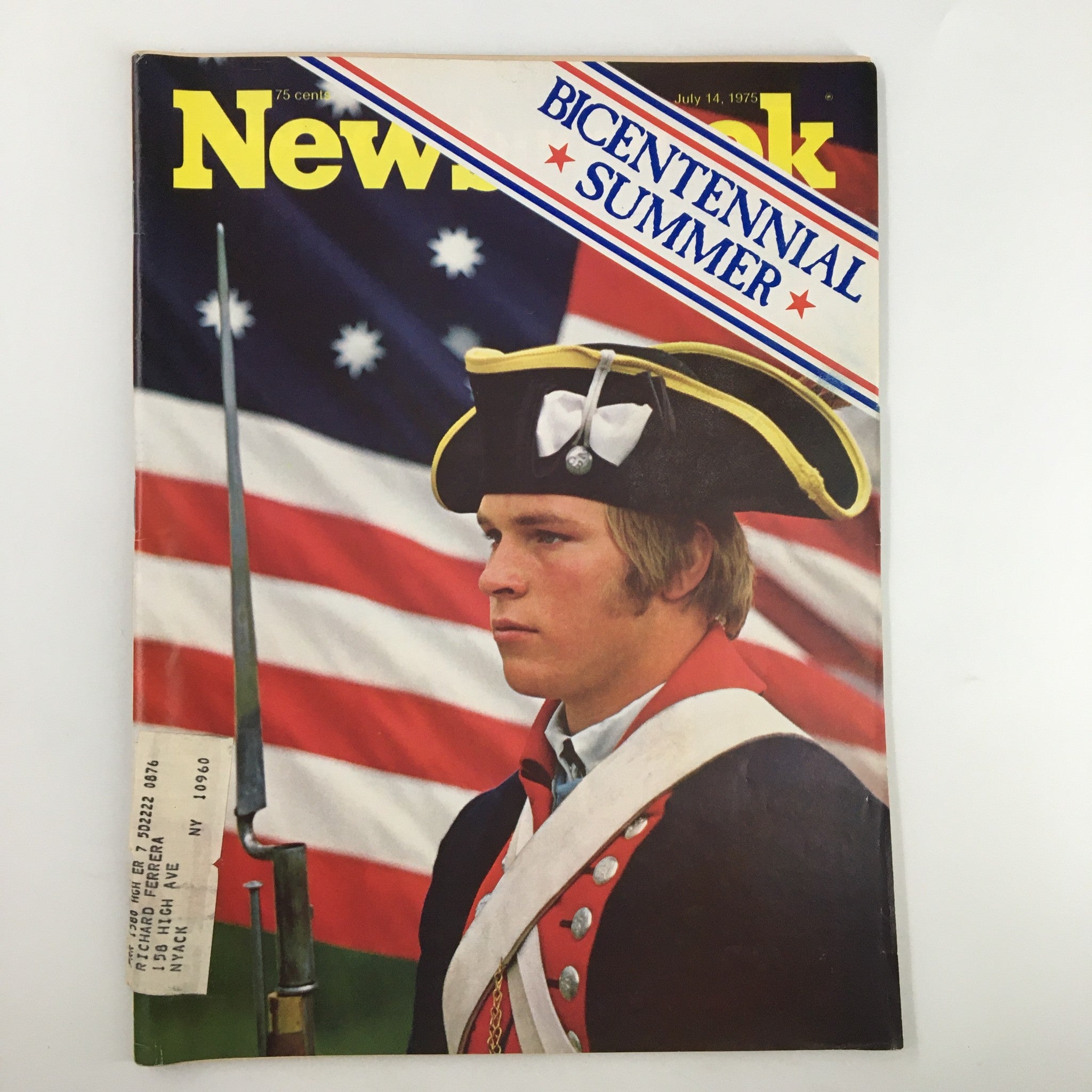 VTG Newsweek Magazine July 14 1975 Bicentennial Summer