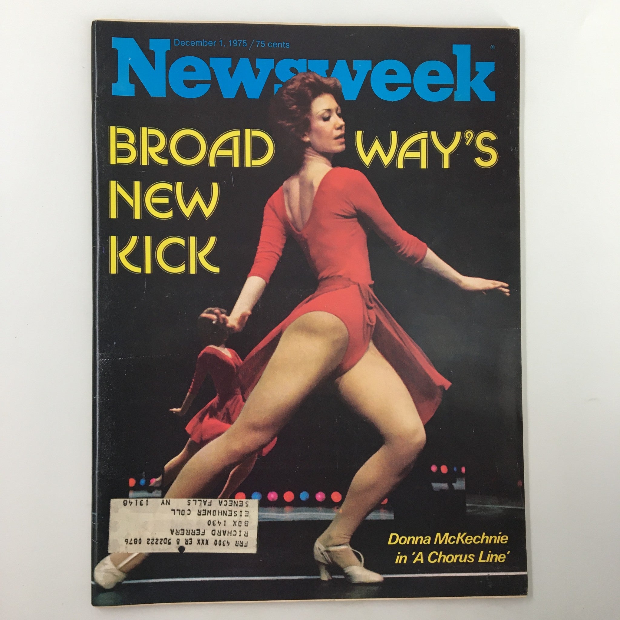 VTG Newsweek Magazine December 1 1975 Donna McKechnie in 'A Chorus Line'