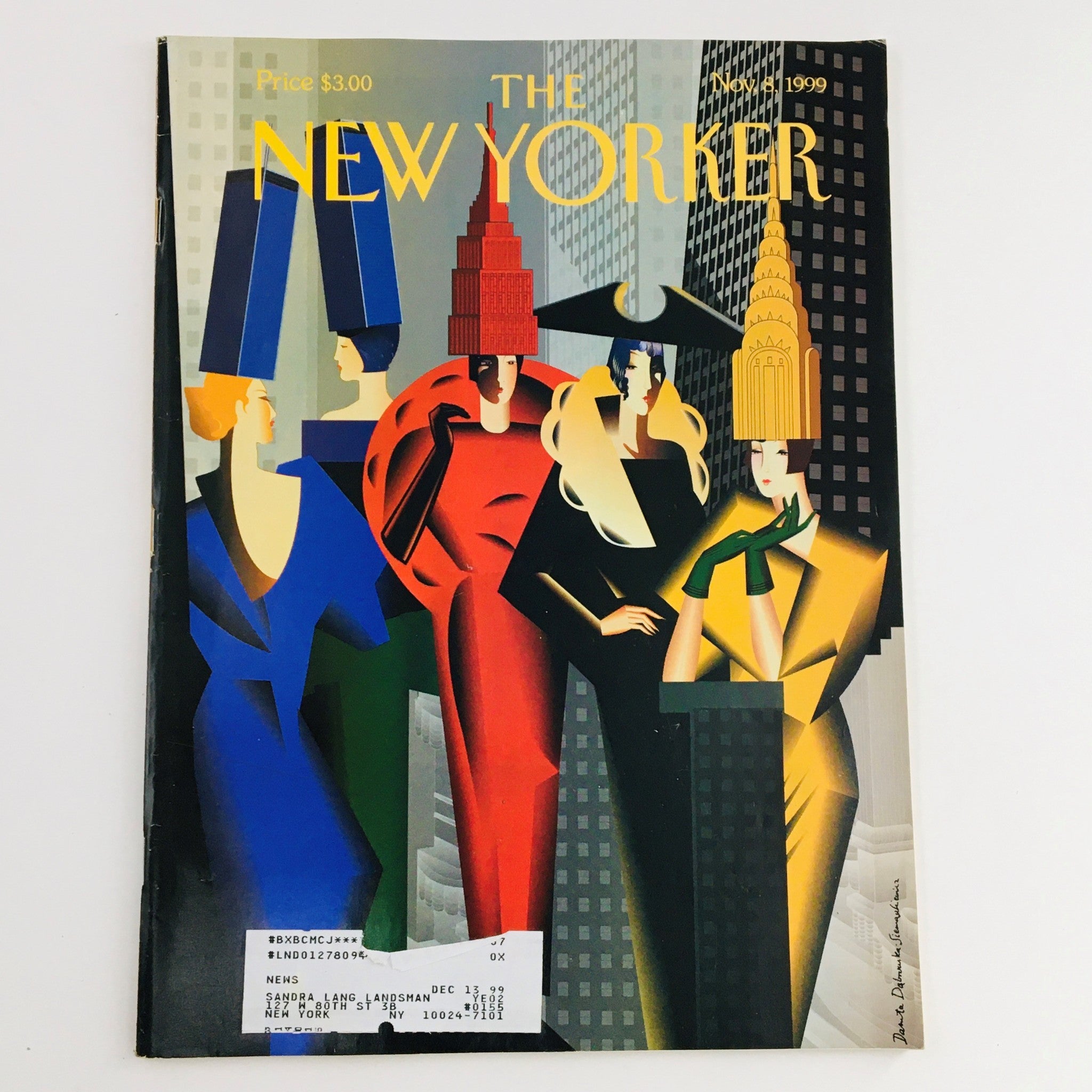 The New Yorker Full Magazine November 8 1999 High Fashion by Danuta Dabrowska-S