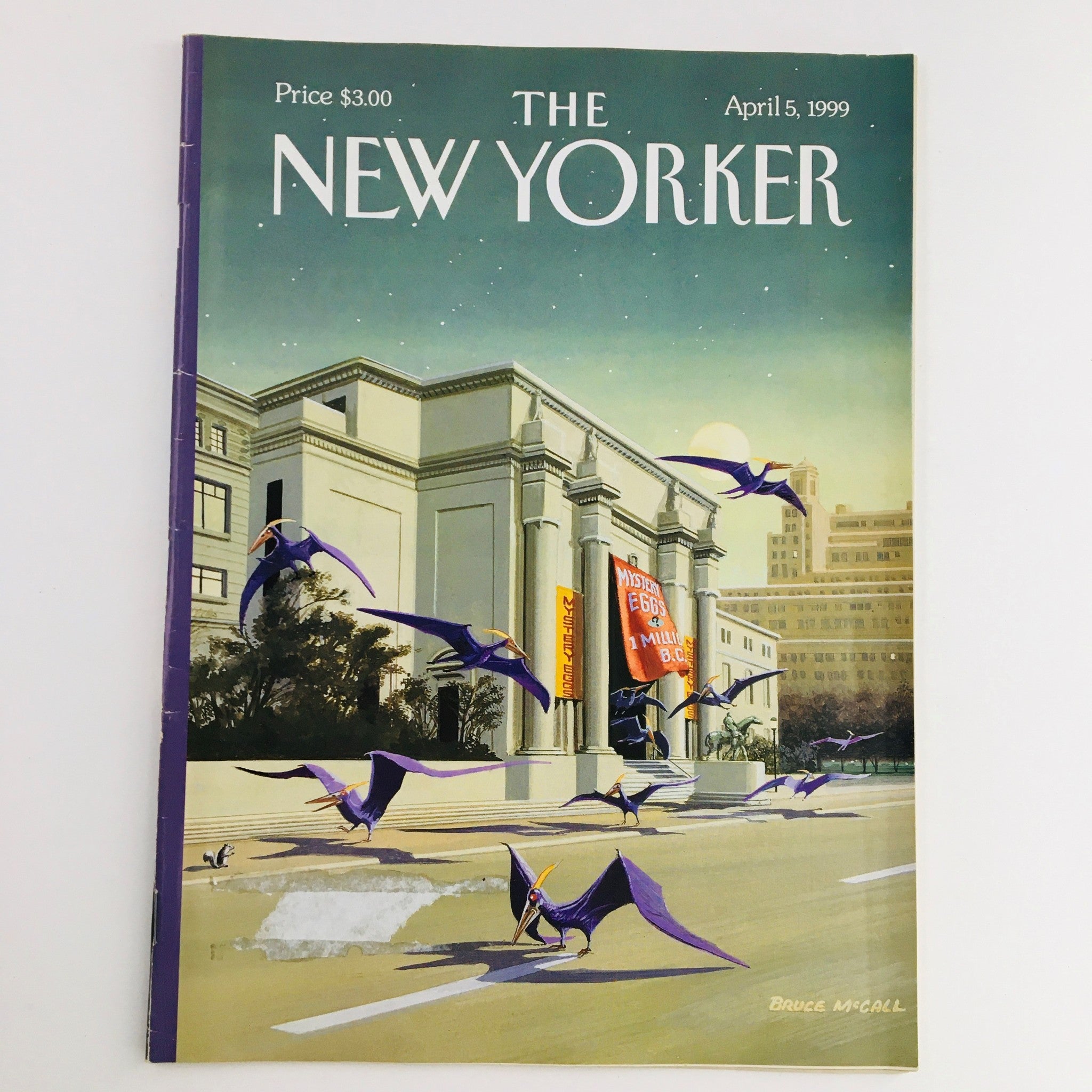 The New Yorker Full Magazine April 5 1999 Easter Morning by Bruce McCall VG