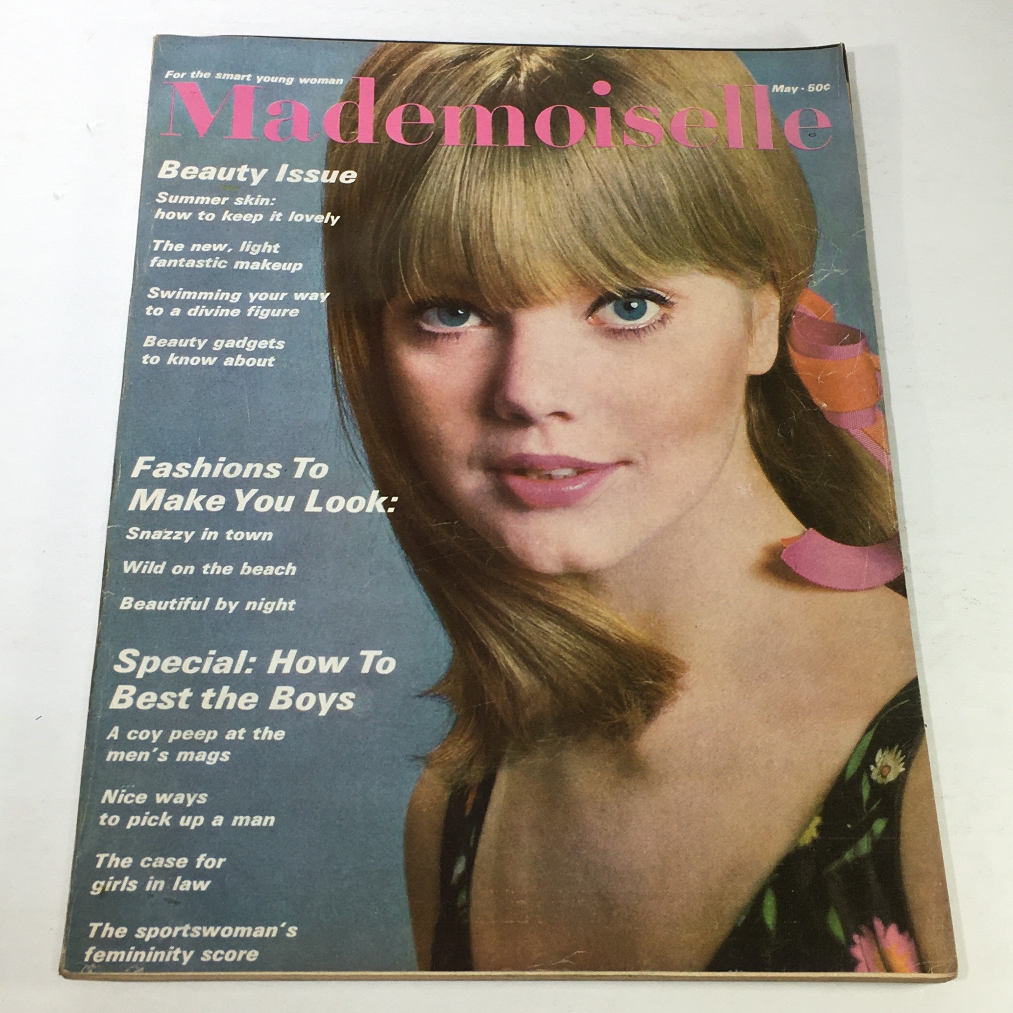 VTG Mademoiselle Magazine: May 1965 - Teen Fashion Cover Photo No Label