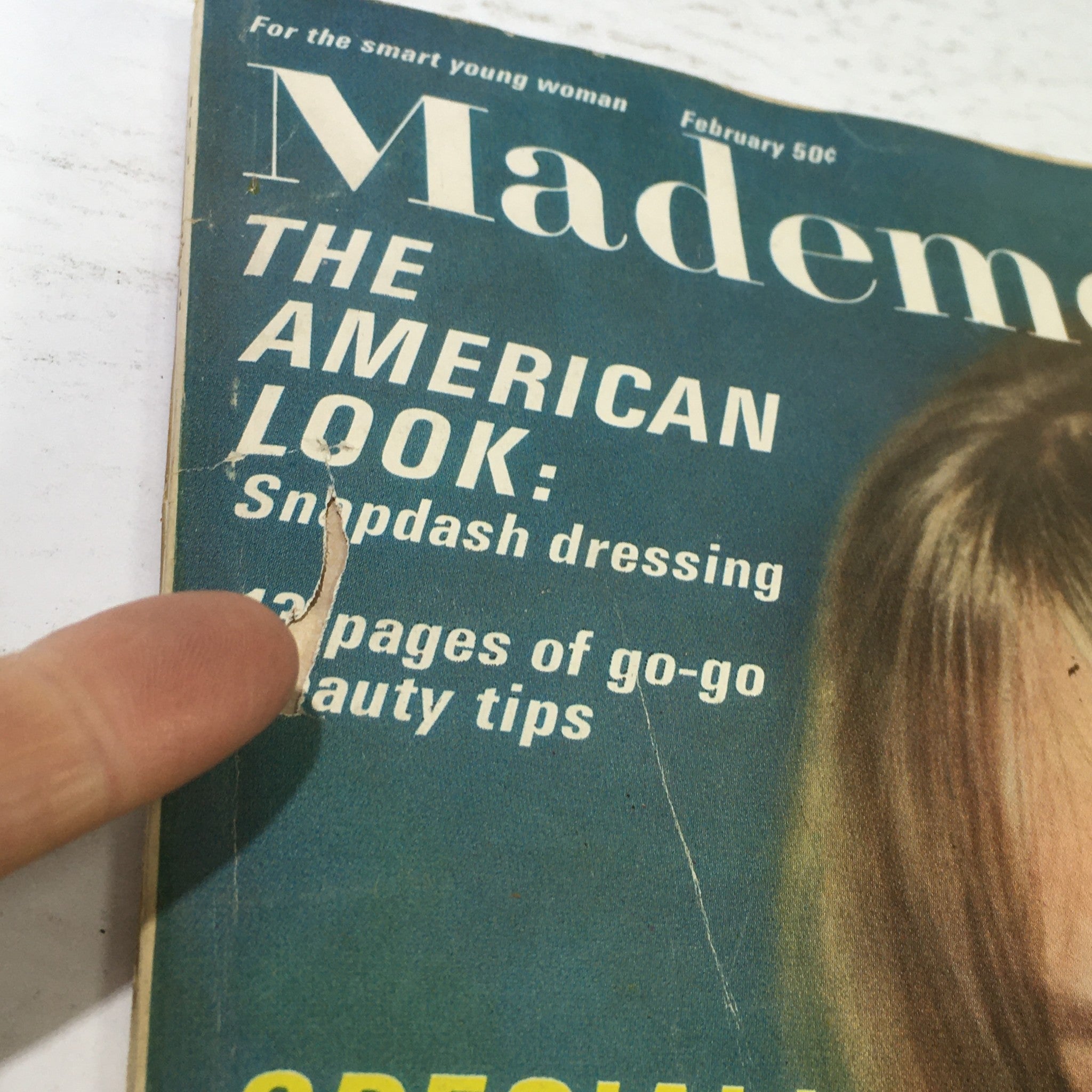 VTG Mademoiselle Magazine: February 1966 - The American Snapdash Dressing Issue