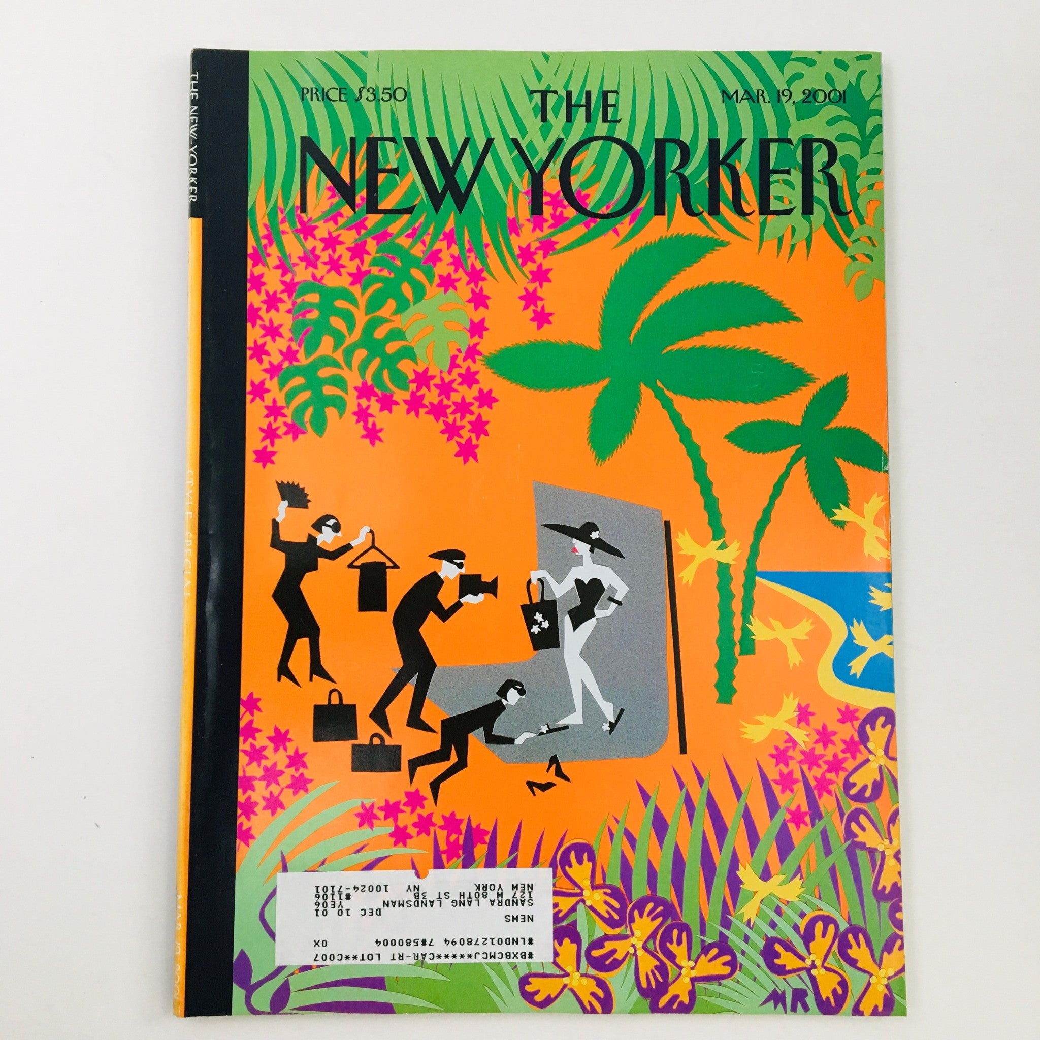 The New Yorker Full Magazine March 19 2001 Look Natural by Michael Roberts VG