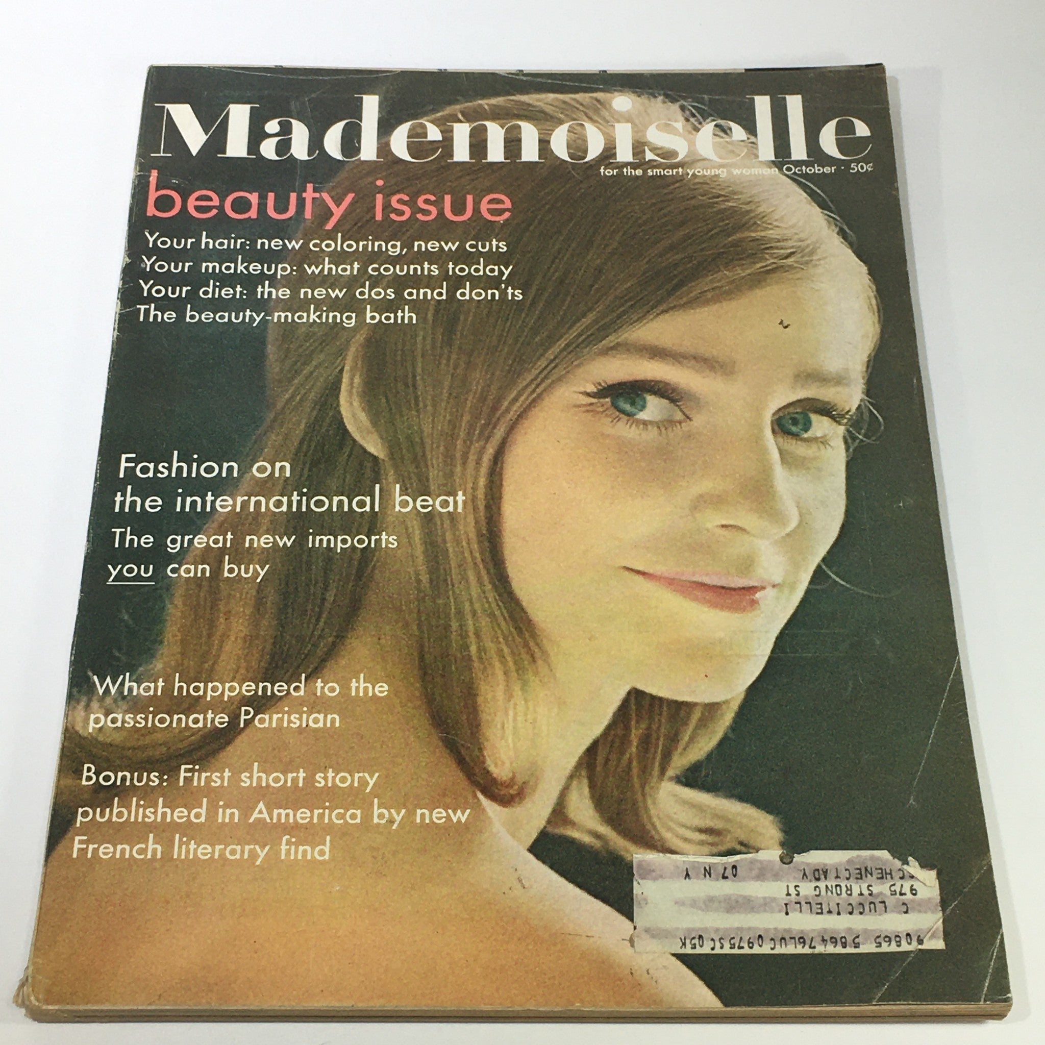 VTG Mademoiselle Magazine: October 1964 - Retro Beauty Fashion Issue