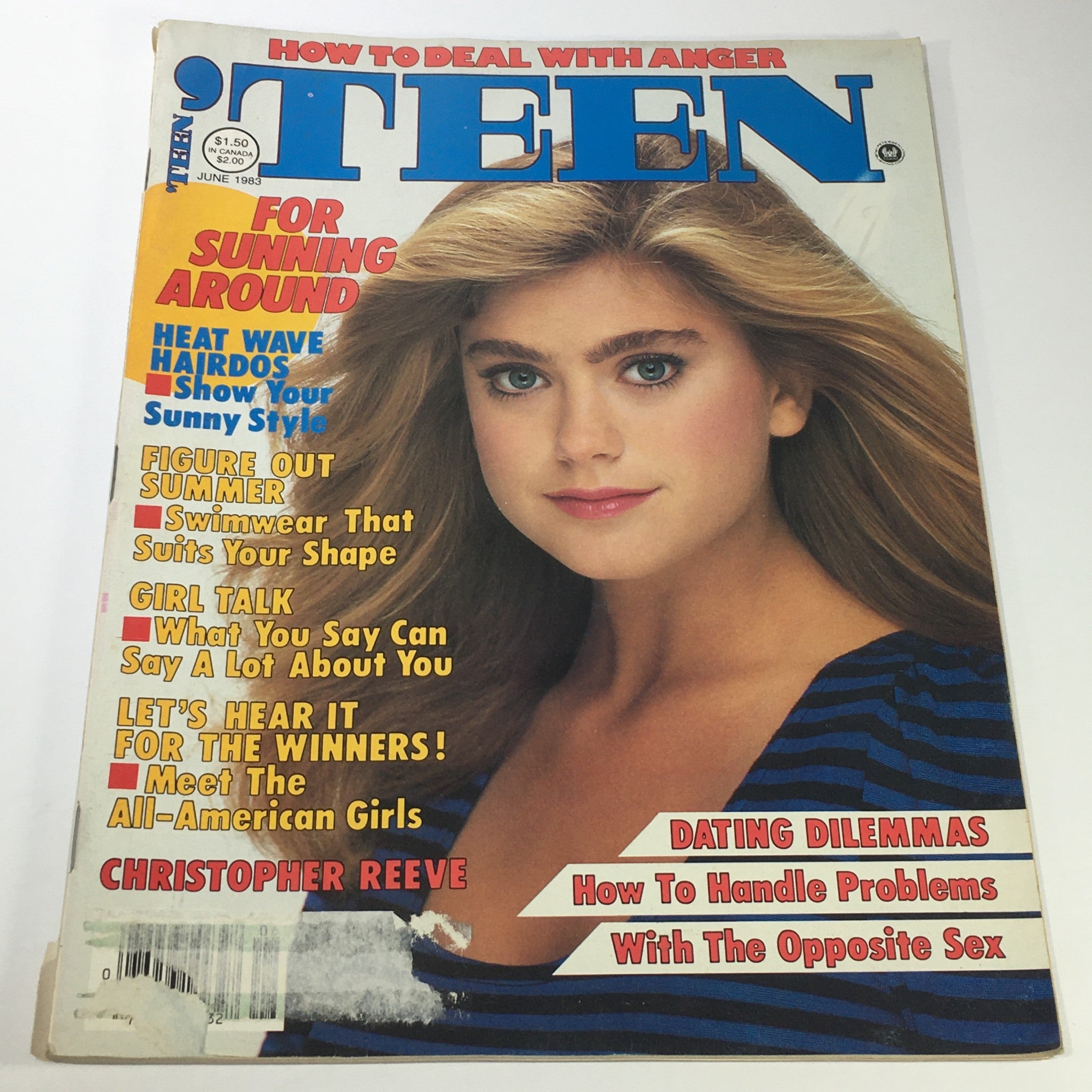 VTG Teen Magazine: June 1983 - Kathy Ireland Cover / For Sunning Around