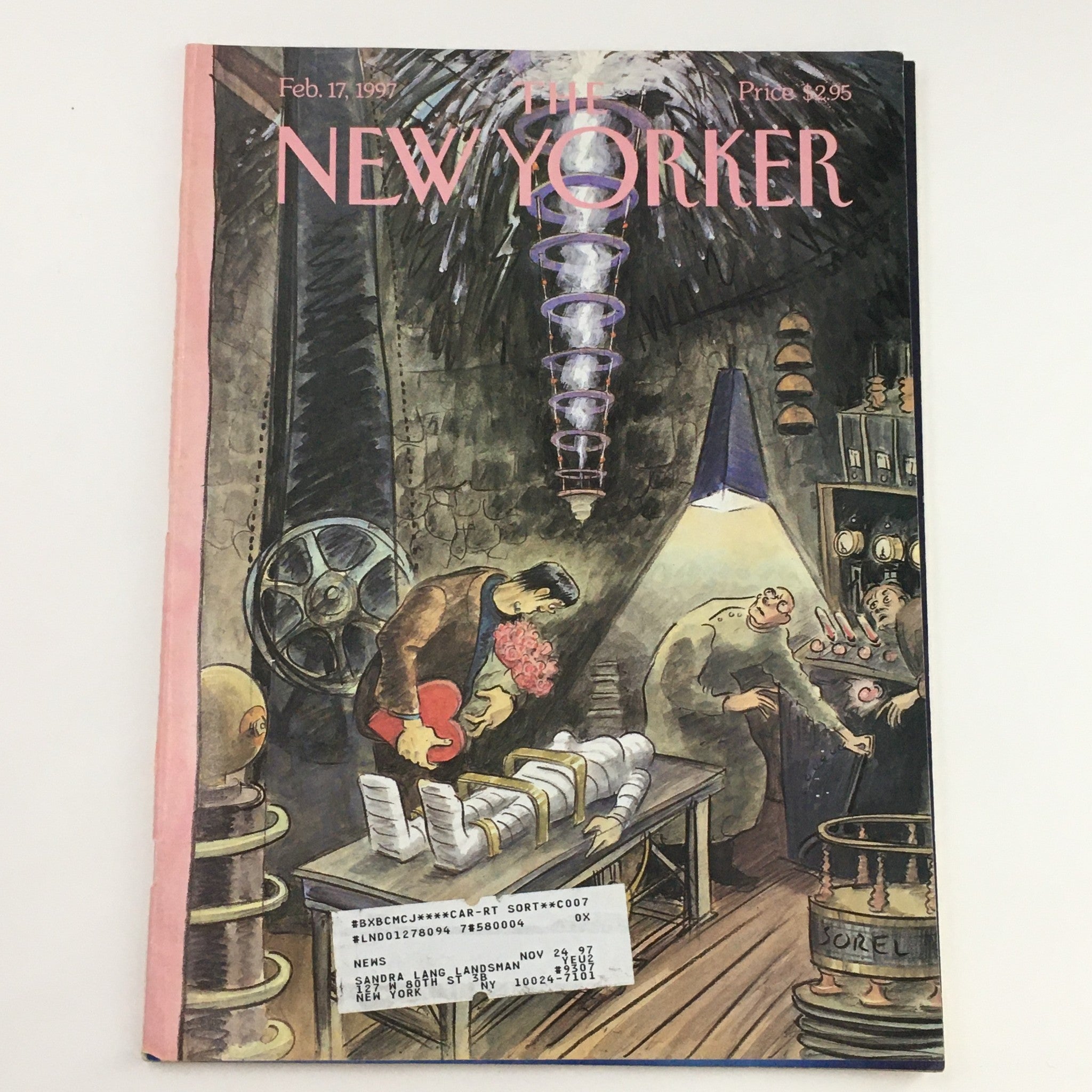 The New Yorker Full Magazine February 17 1997 Ghouls Rush In by Edward Sorel