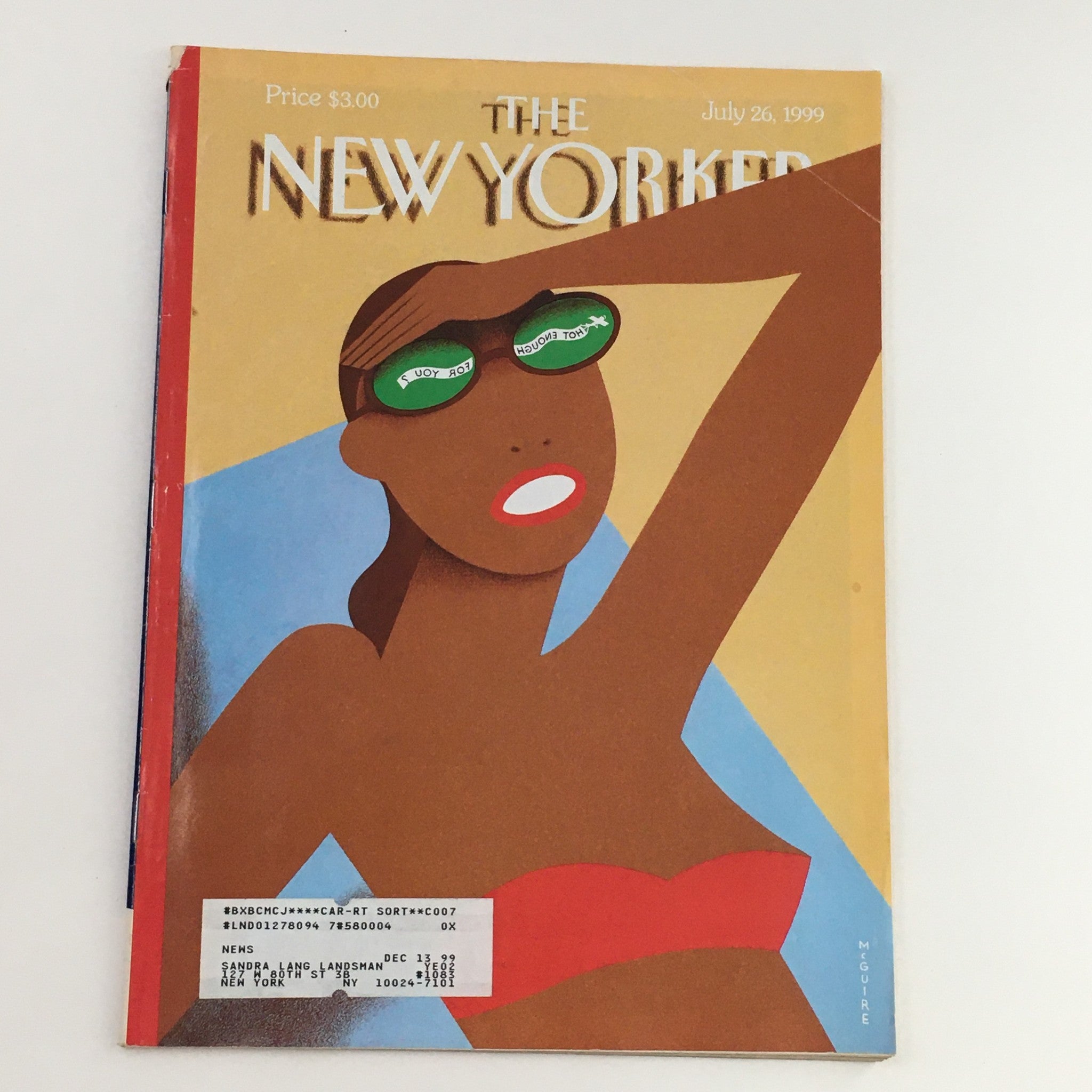 The New Yorker Full Magazine July 26 1999 Hot Enough For You? by Richard McGuire