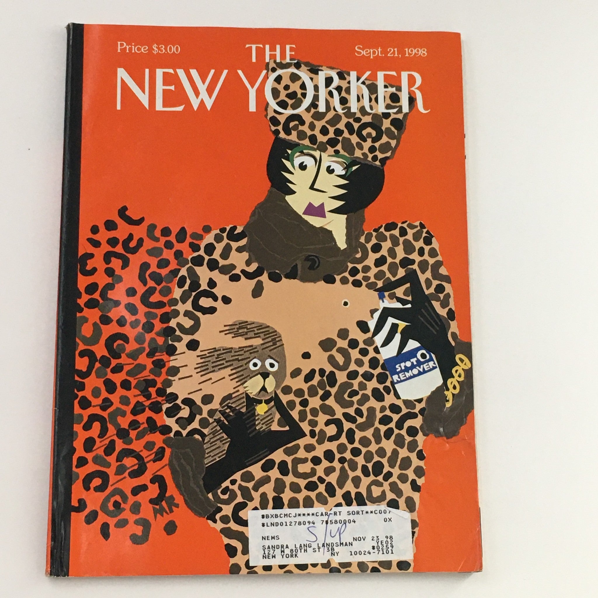 The New Yorker Full Magazine September 21 1998 Spot Check by Michael Roberts