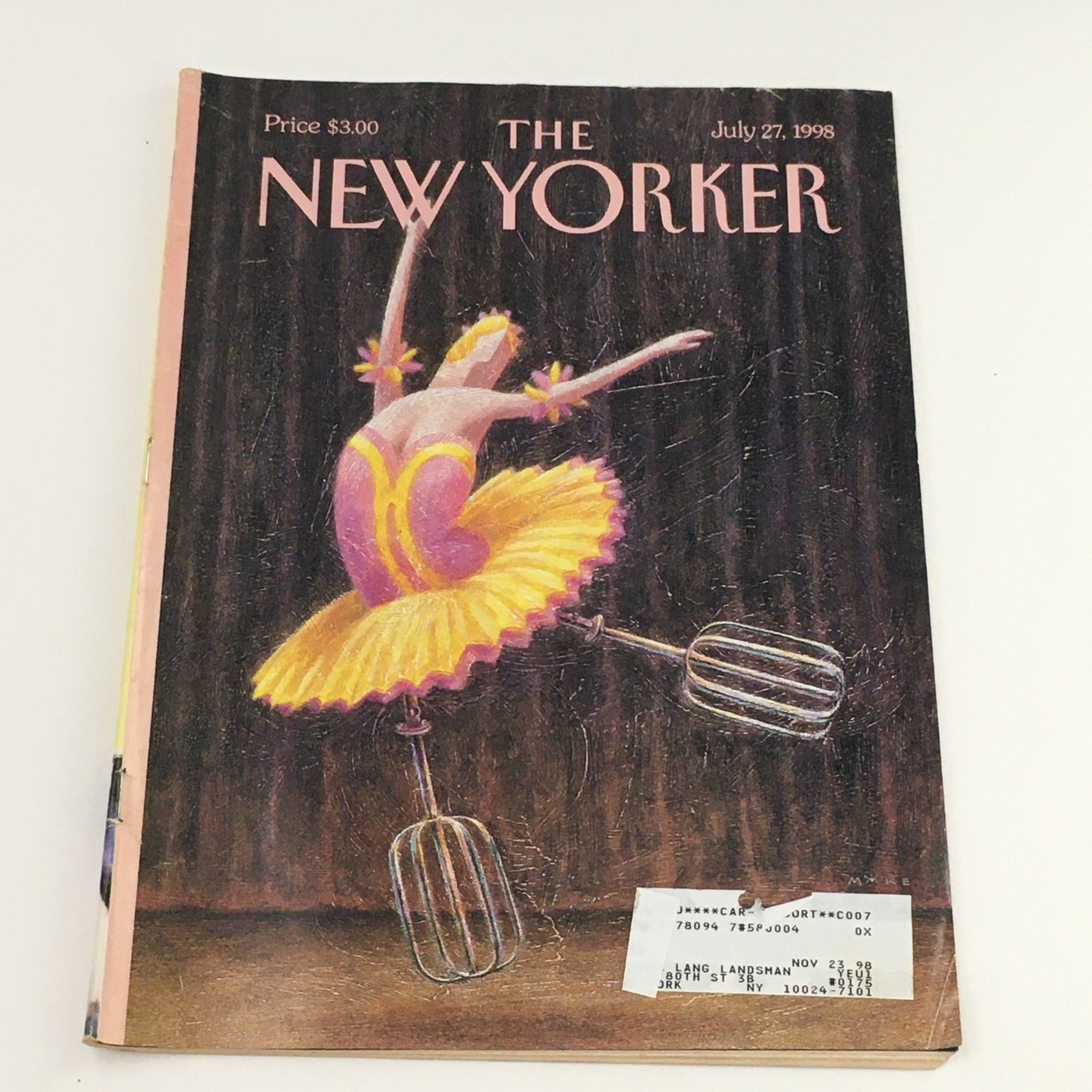 The New Yorker Full Magazine July 27 1998 Stirring Performance by Mike Hodges