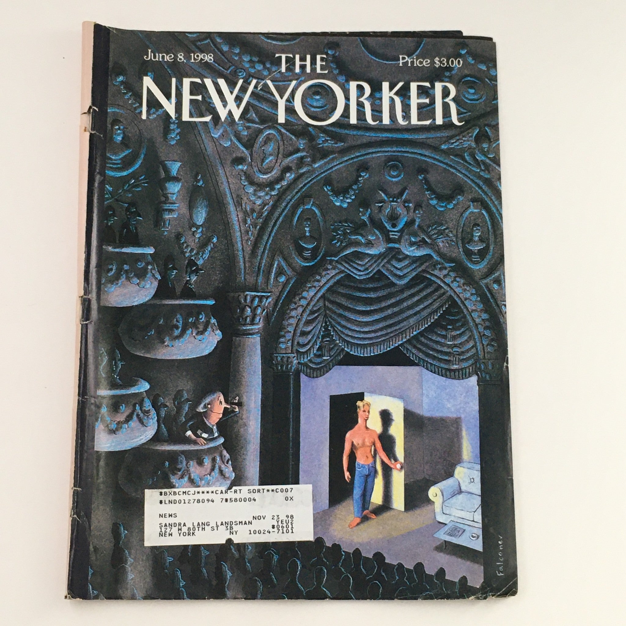 The New Yorker Full Magazine June 8 1998 The Thrill of the Theatre Ian Falconer