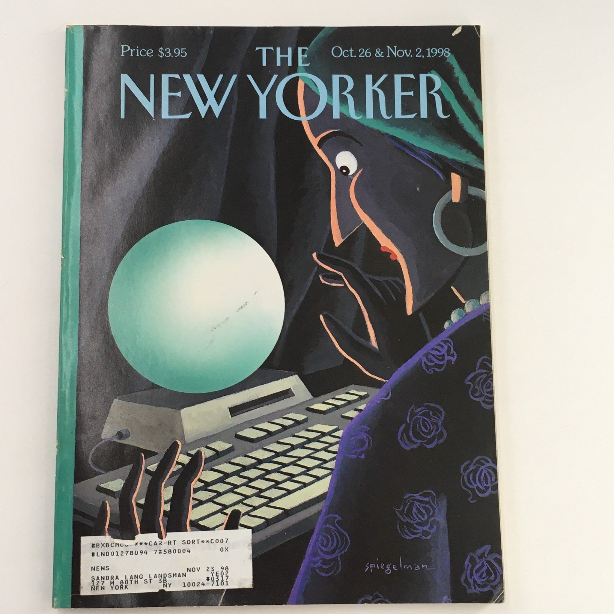 The New Yorker Full Magazine October 26 1998 What's Next by Art Spiegelman