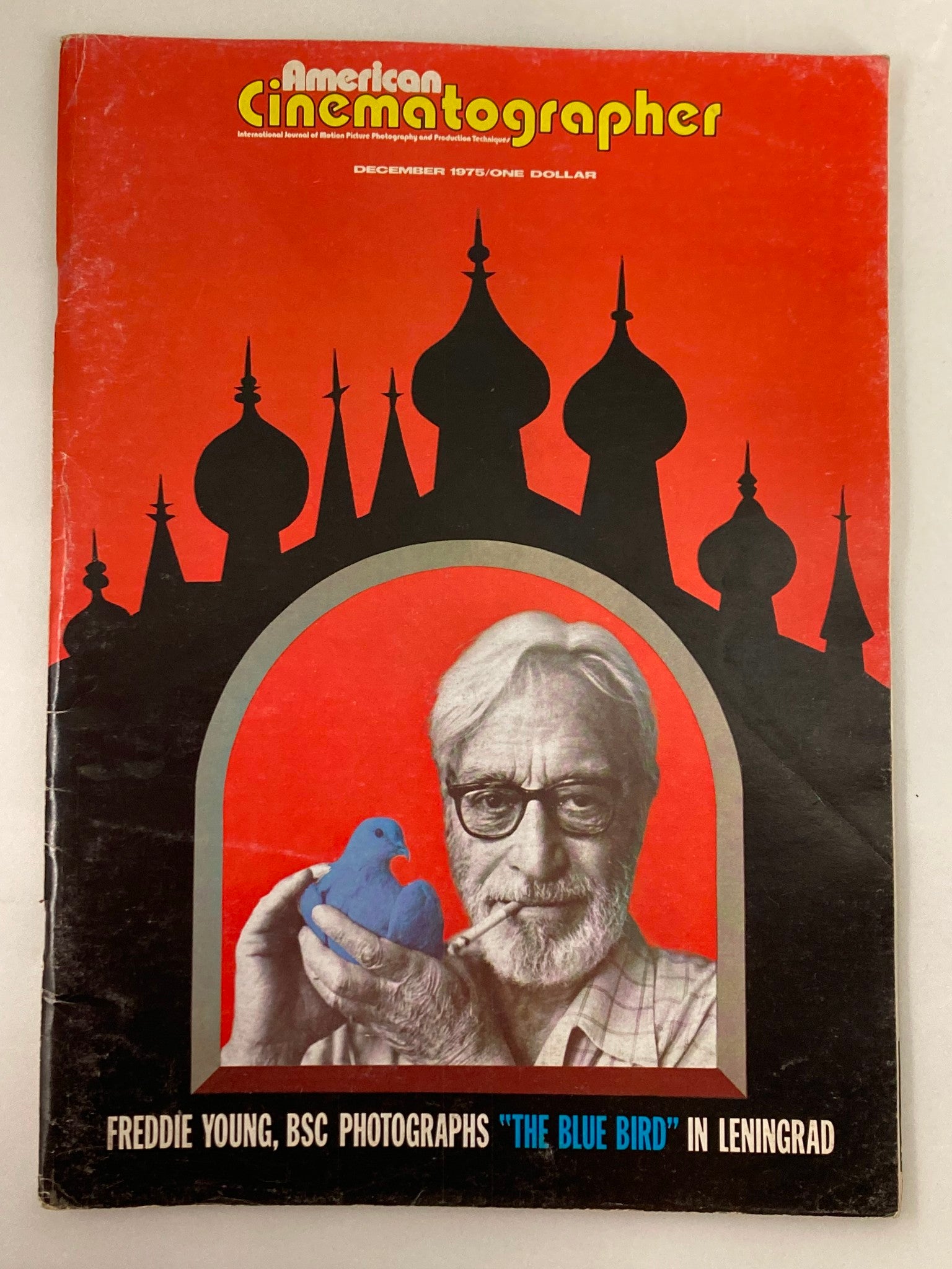 American Cinematographer Magazine December 1975 Freddie Young "The Blue Bird"