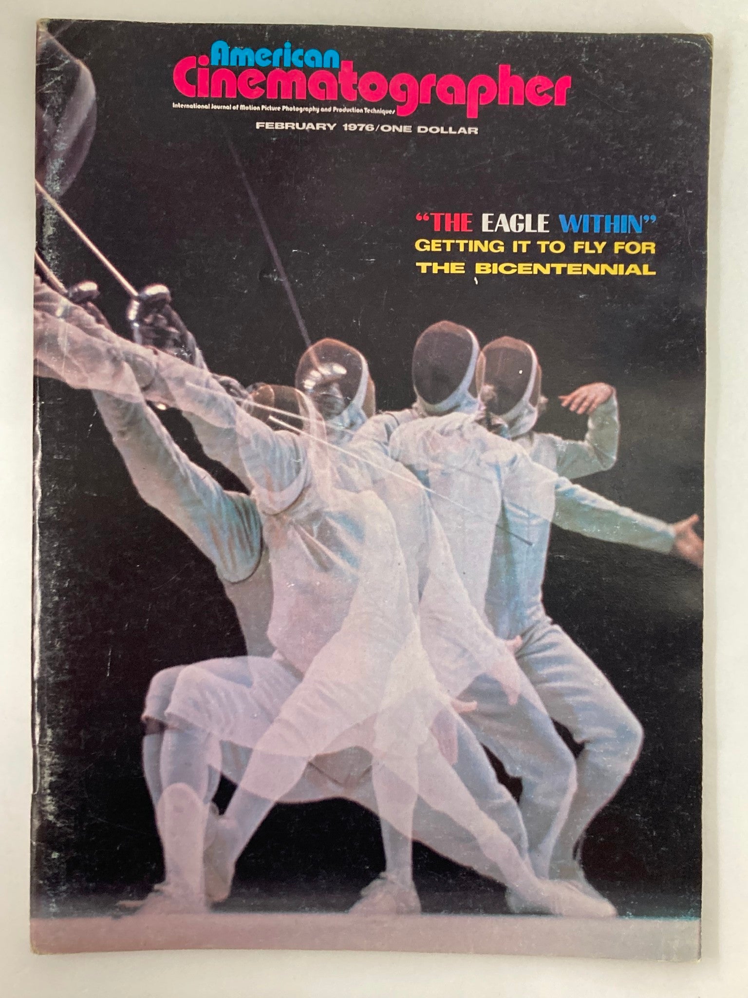 American Cinematographer Magazine February 1976 The Eagle Within Master Fencers