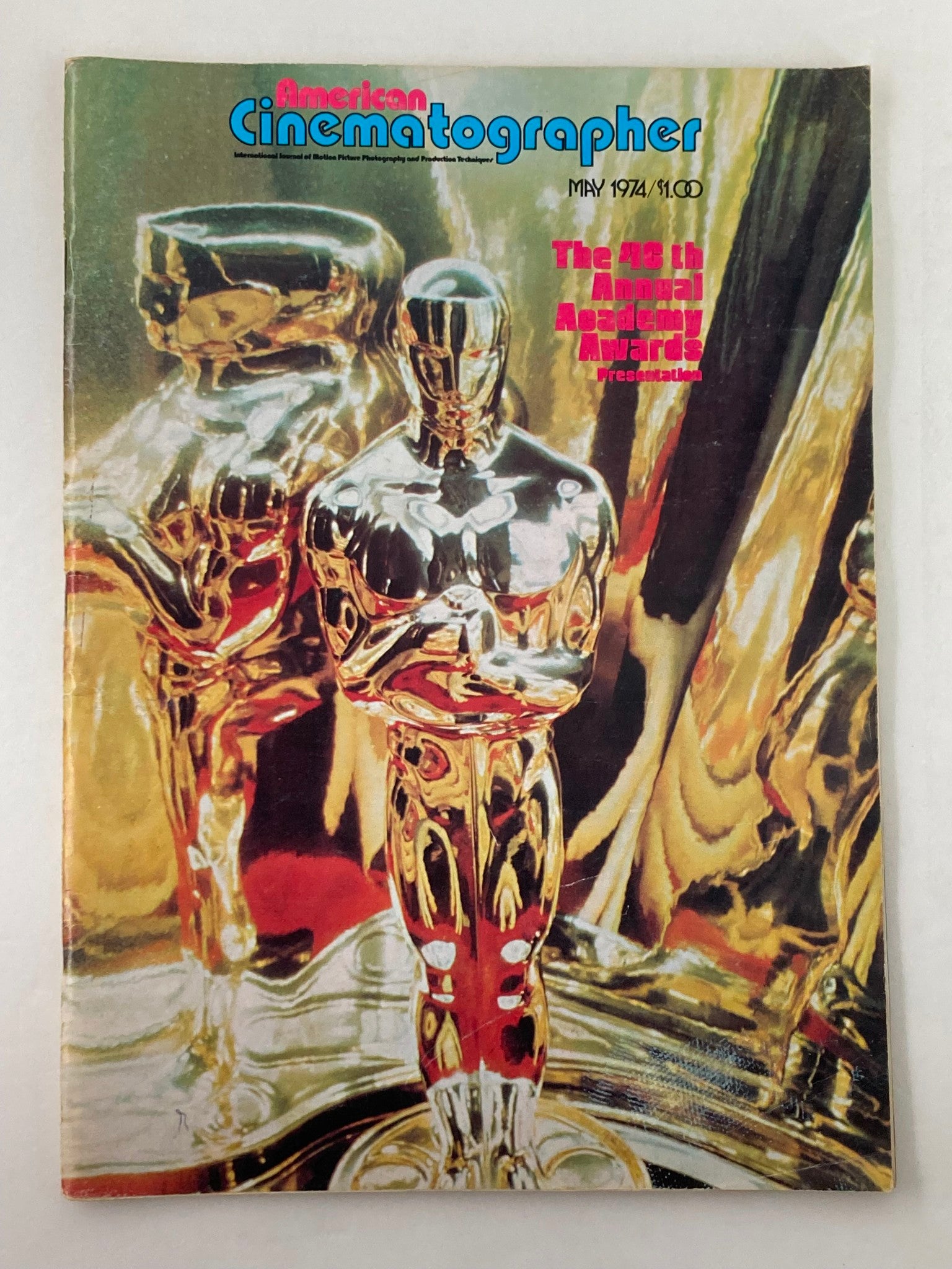 American Cinematographer Magazine May 1974 The 46th Annual Academy Awards