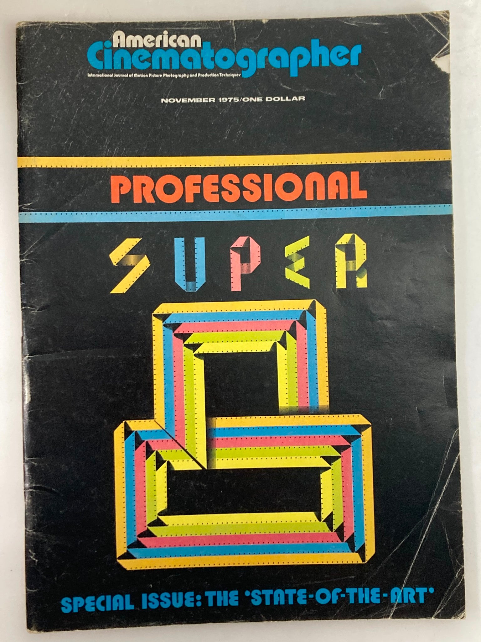 American Cinematographer Magazine November 1975 Super 8 State-of-the-Art