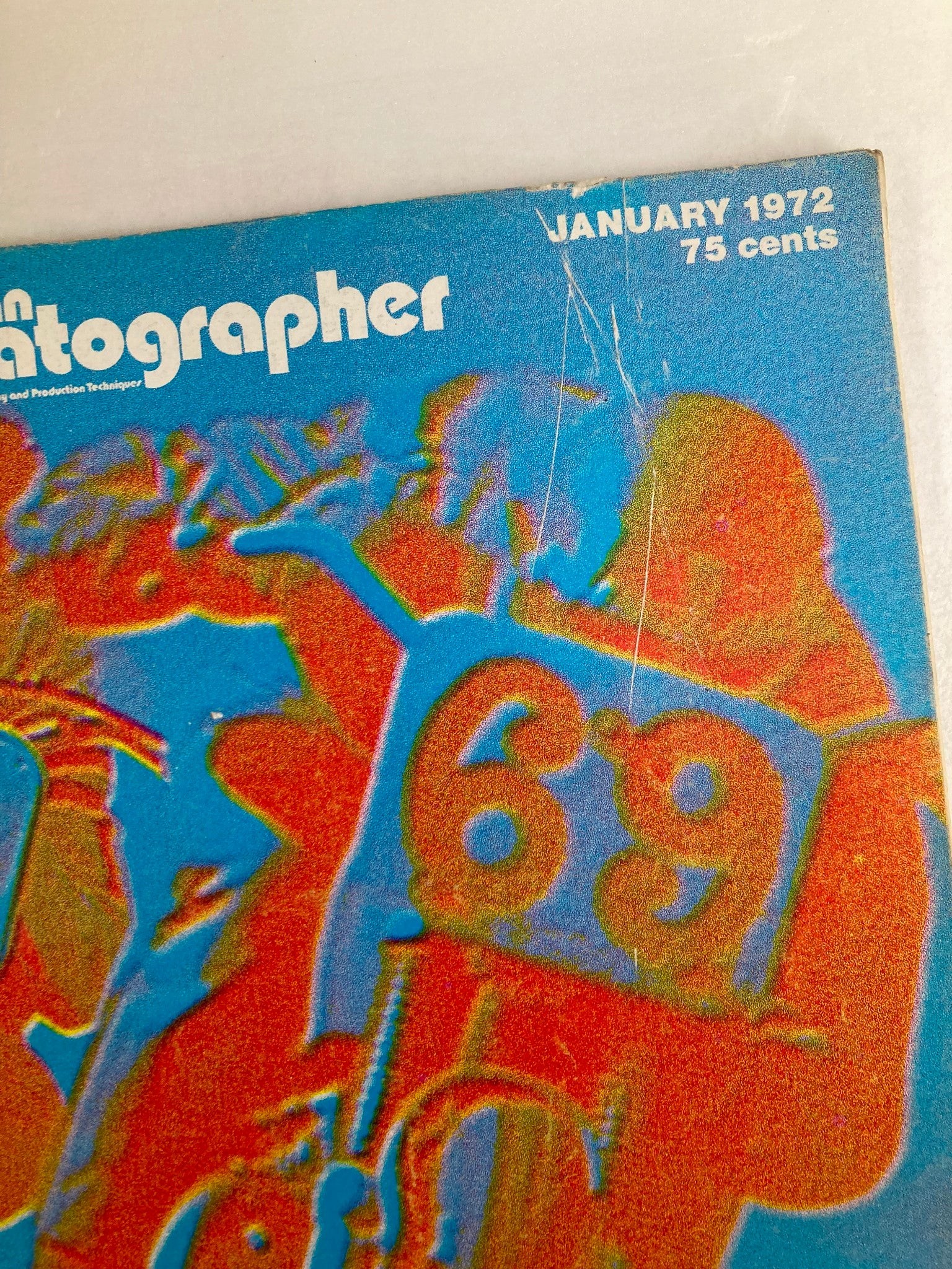 American Cinematographer Magazine January 1972 Filming of On Any Sunday No Label