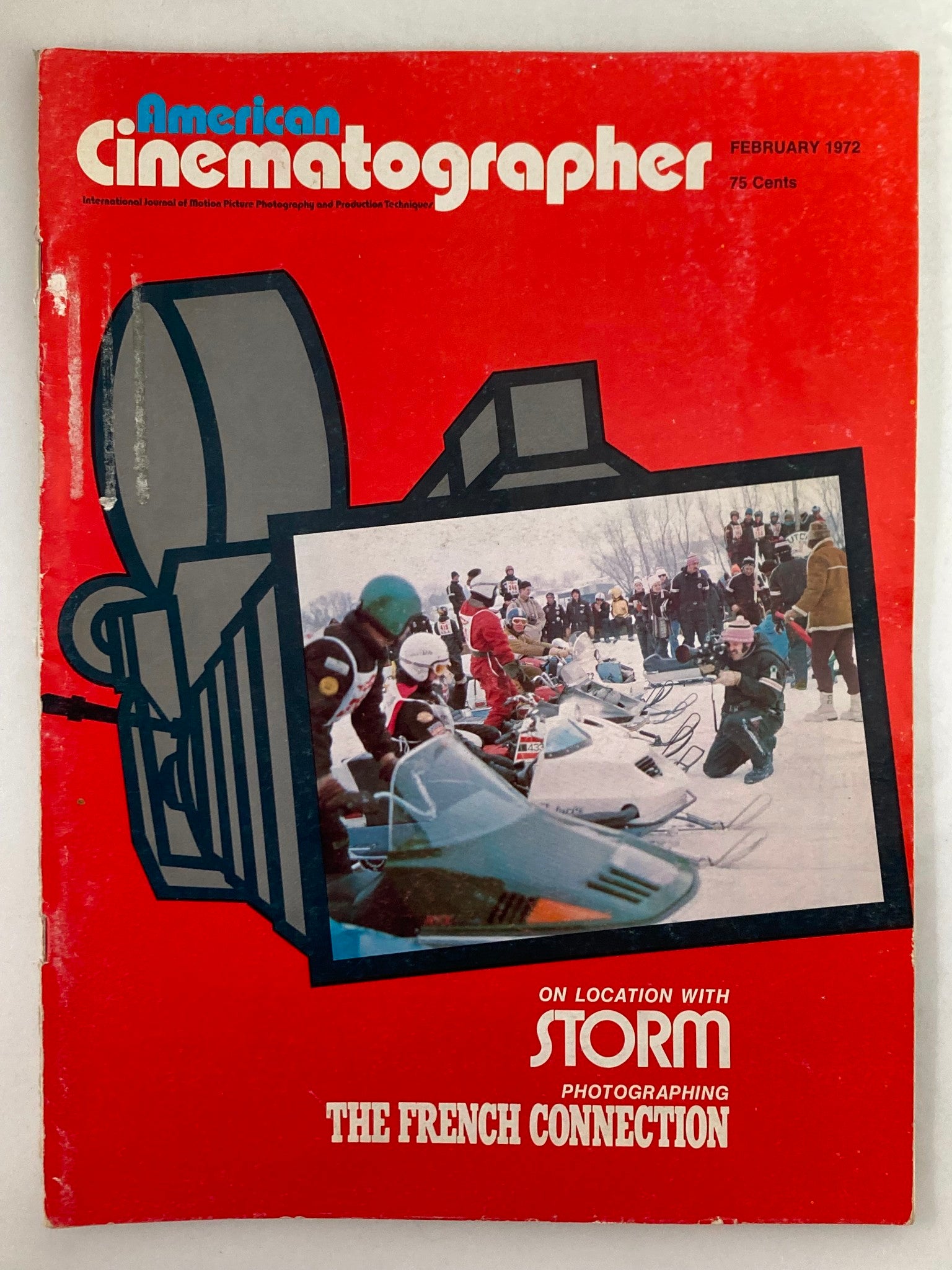 American Cinematographer Magazine February 1972 Photographing French Connection