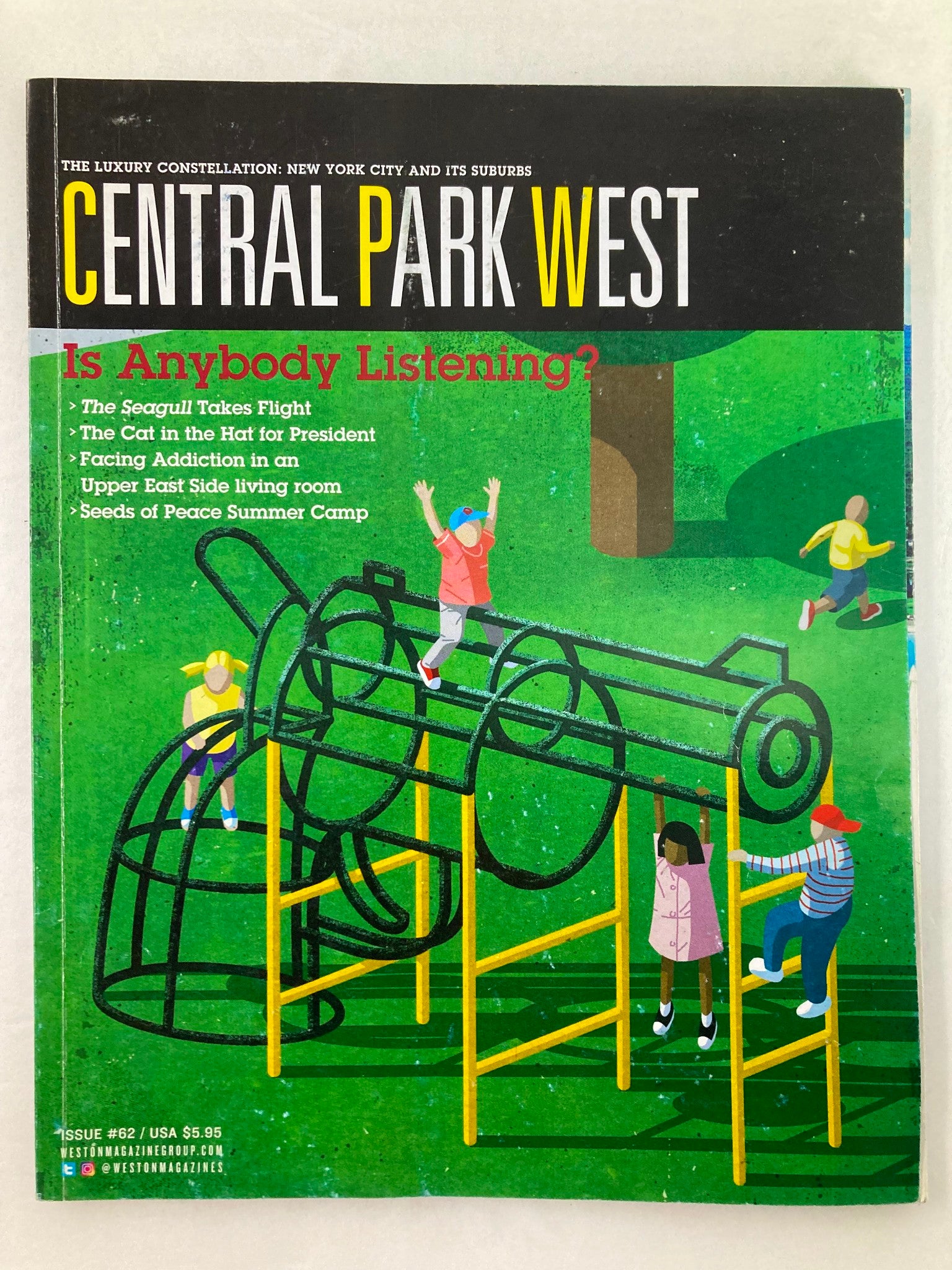 Central Park West Magazine Issue #62 The Seagull Takes Flight No Label