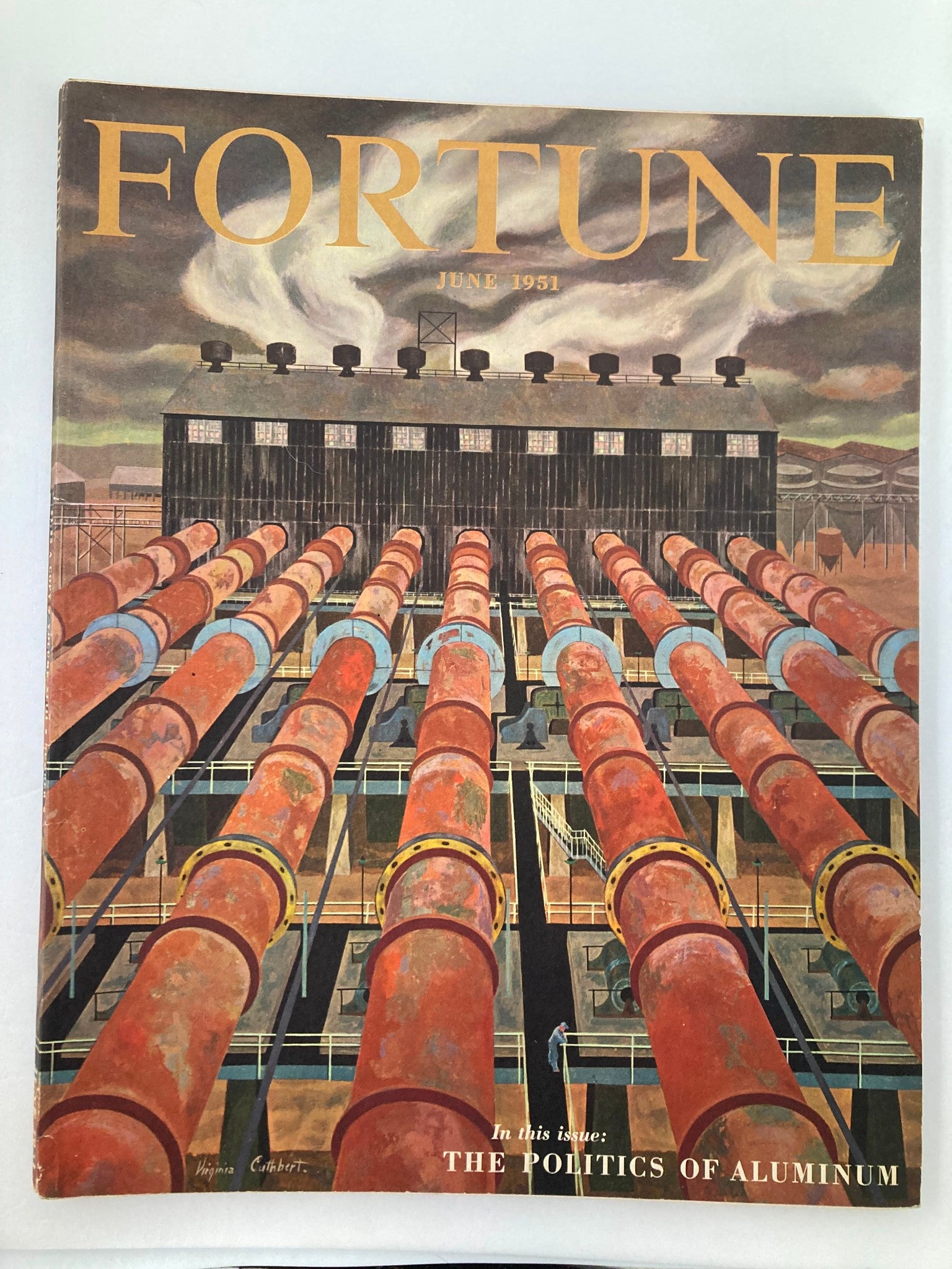 VTG Fortune Magazine June 1951 The Politics of Aluminum No Label