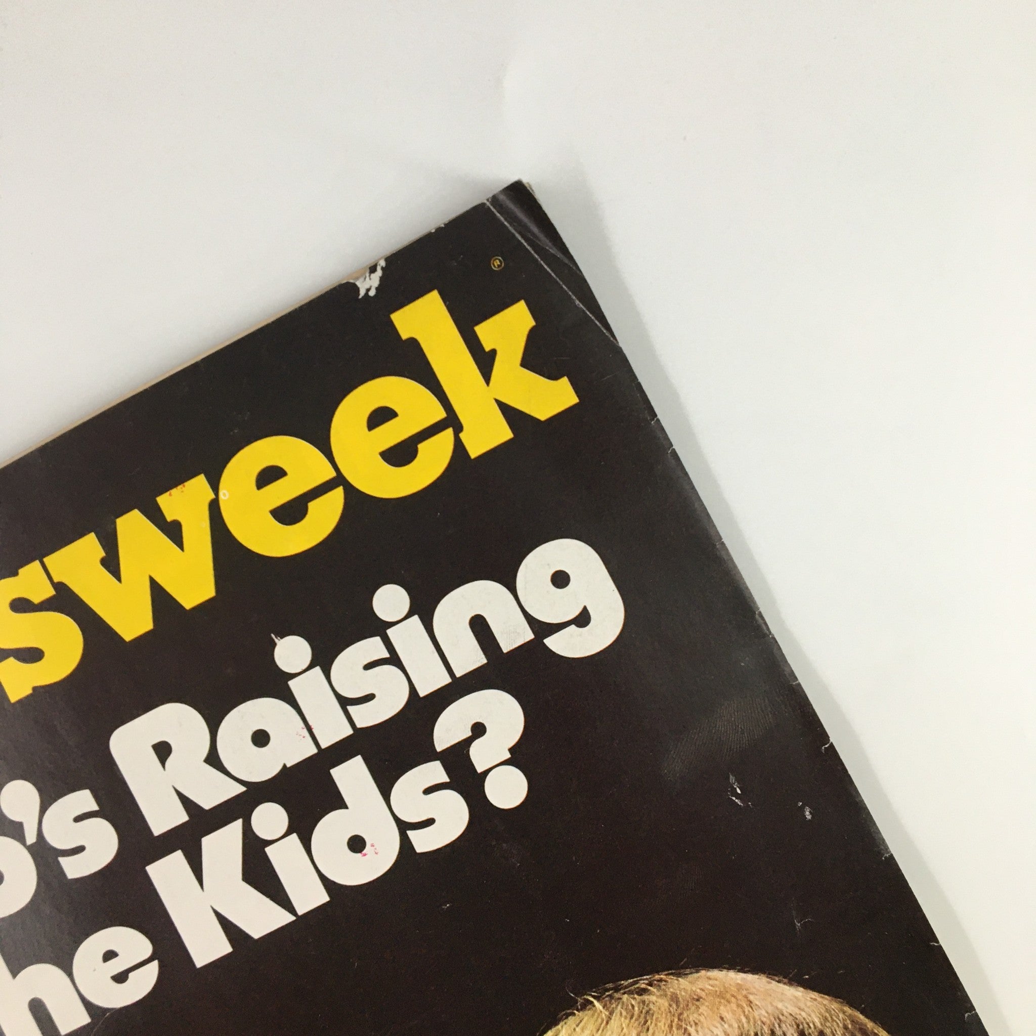 VTG Newsweek Magazine September 22 1975 Who's Raising The Kids?