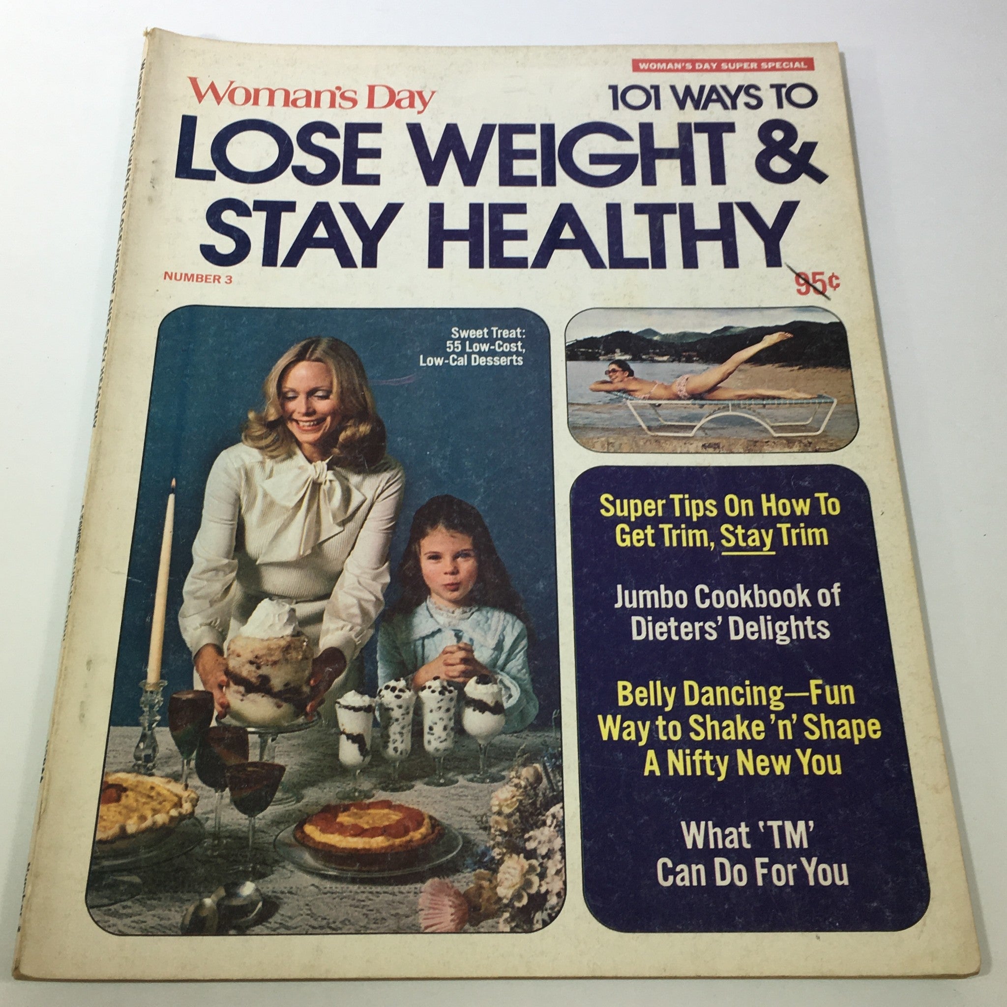 VTG Woman's Day Magazine: 1975 Number 3 - Lose Weight & Stay Healthy / No Label