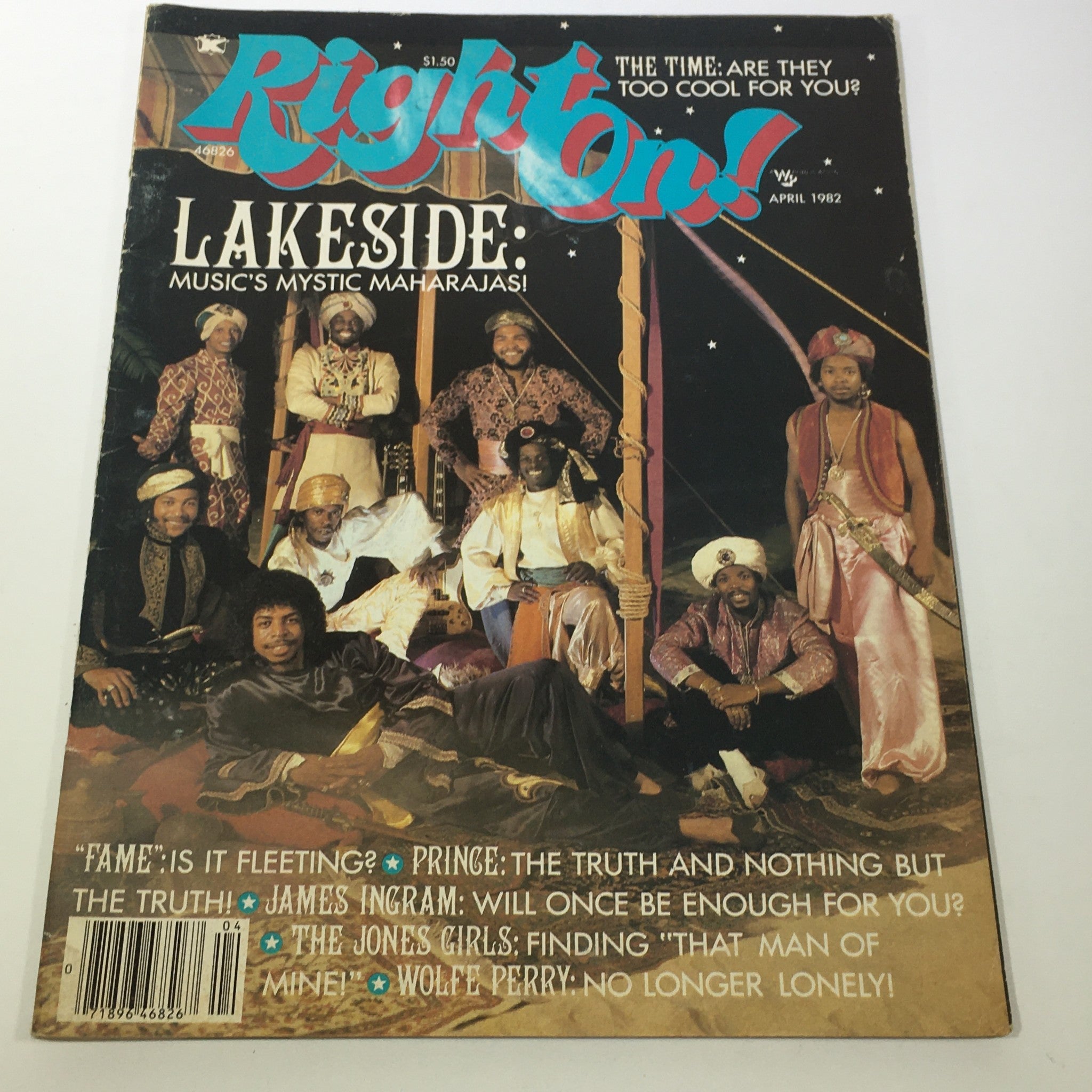 VTG Right On Magazine: April 1982 - Lakeside Music's Mystic Maharajas / Prince