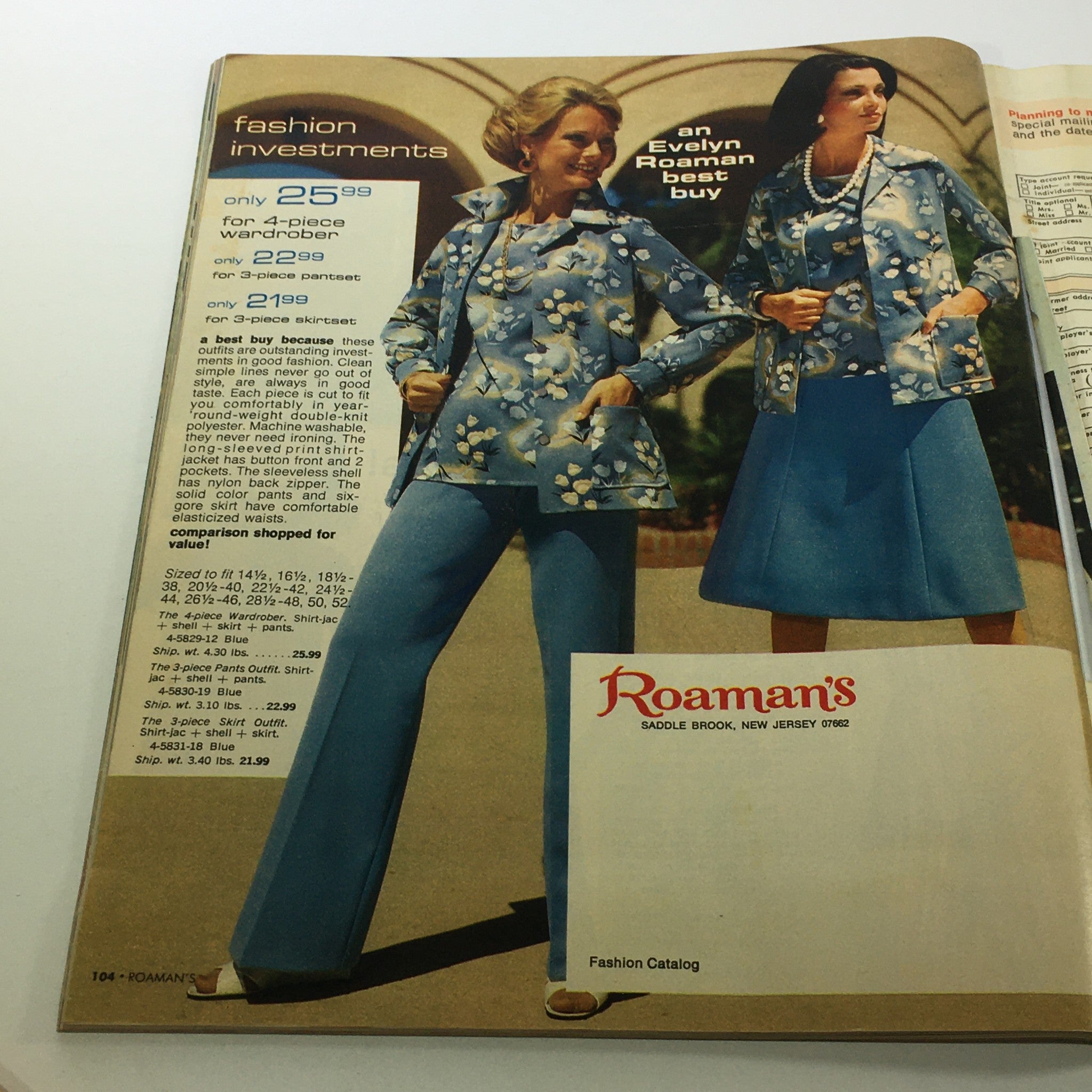 VTG Roaman's Catalog: Spring Summer 1977 - An Evelyn Roaman Best Buy Guide