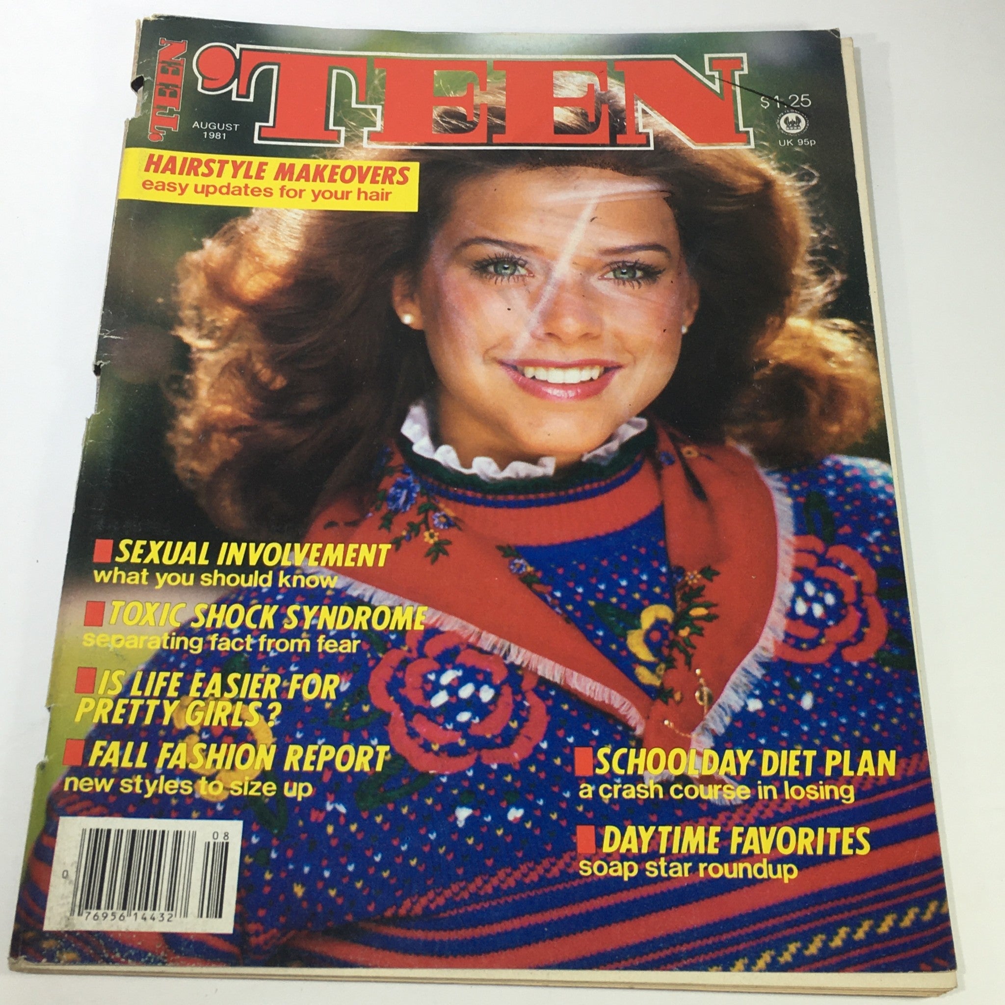 VTG Teen Magazine: August 1981 - Model Catherine Gilmour Cover / No Label