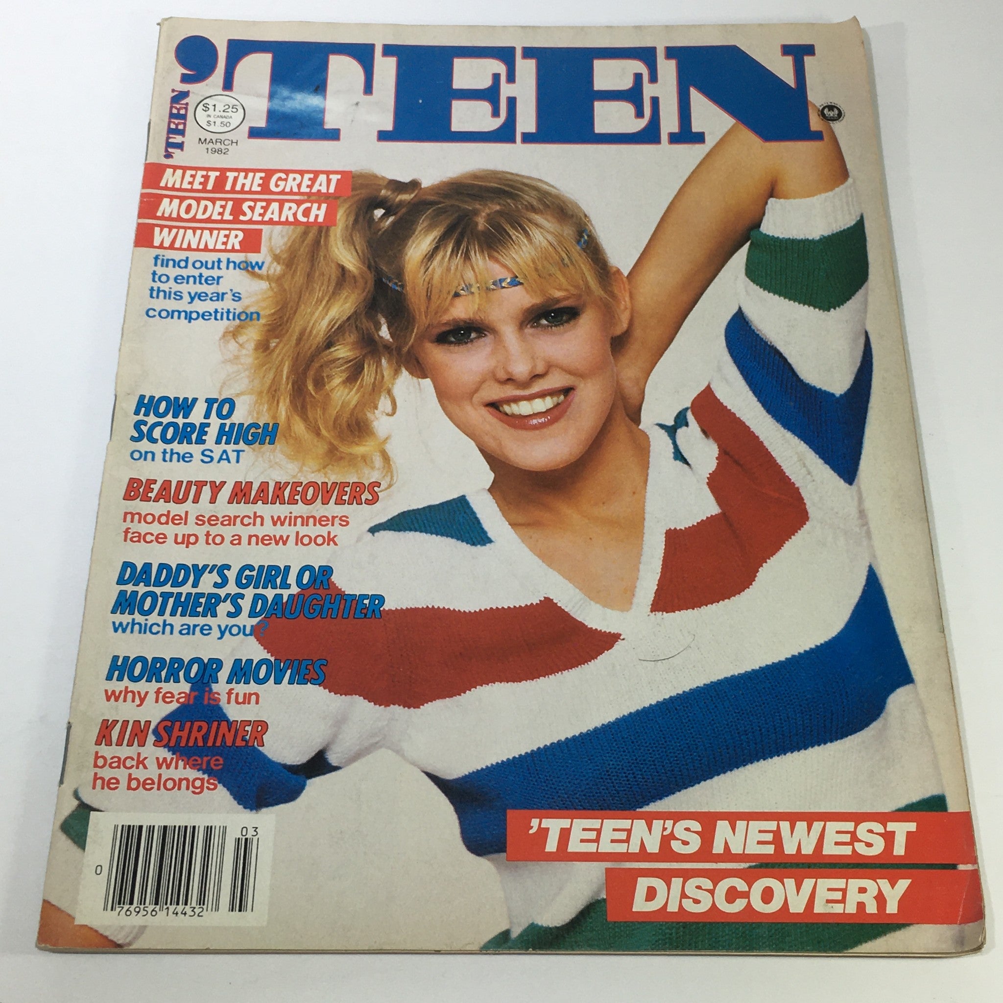 VTG Teen Magazine: March 1982 - Kin Shriner / Teen's Newest Discovery / No Label