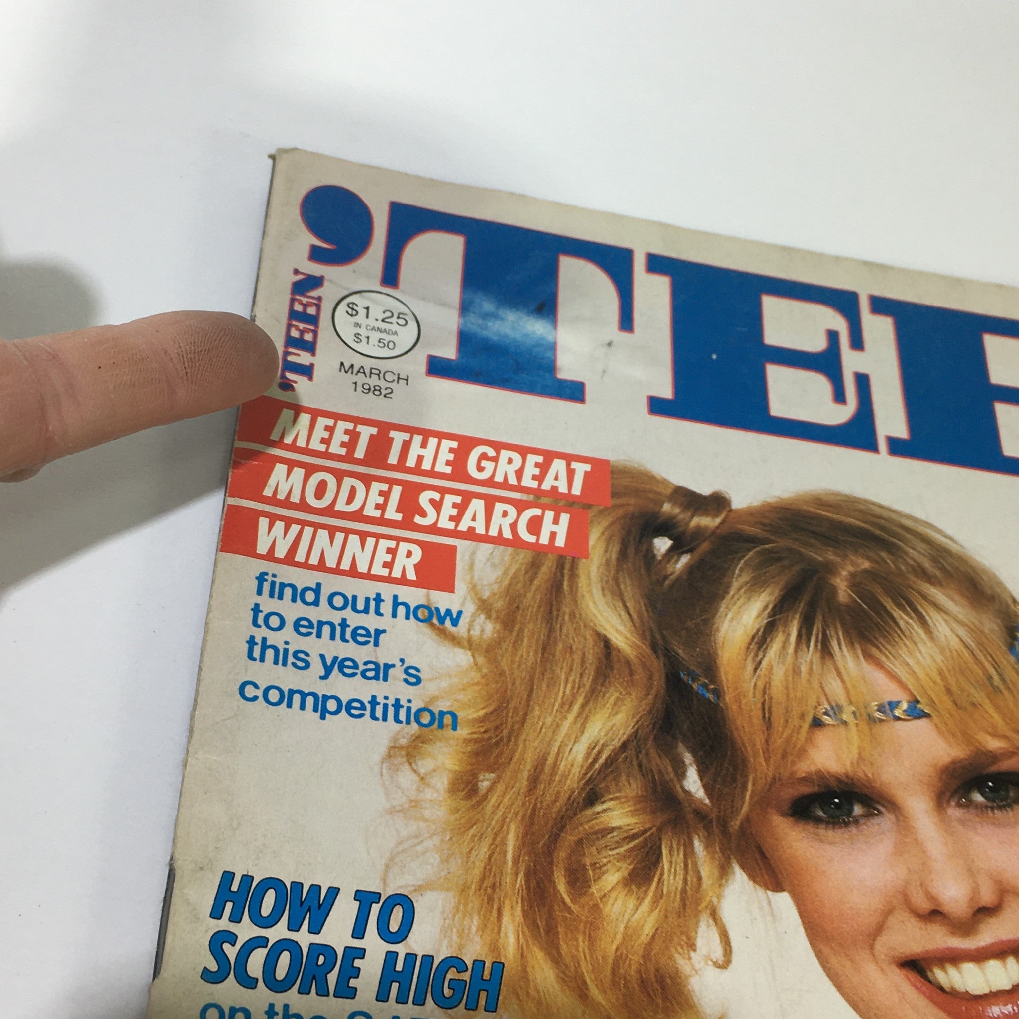 VTG Teen Magazine: March 1982 - Kin Shriner / Teen's Newest Discovery / No Label