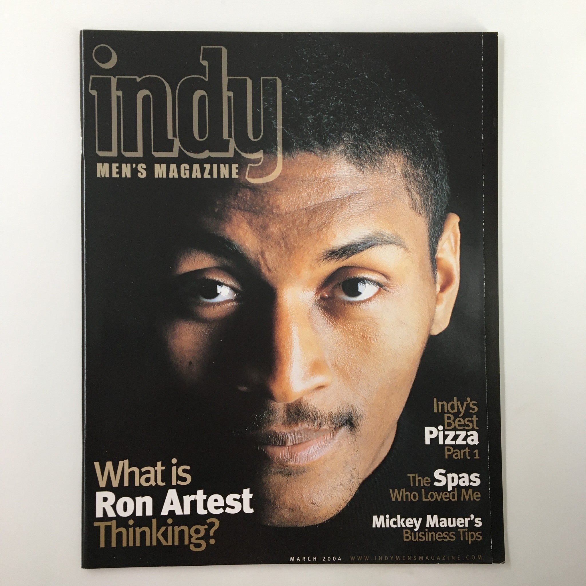 Indy Men's Magazine March 2004 Indiana Pacers Ron Artest No Label