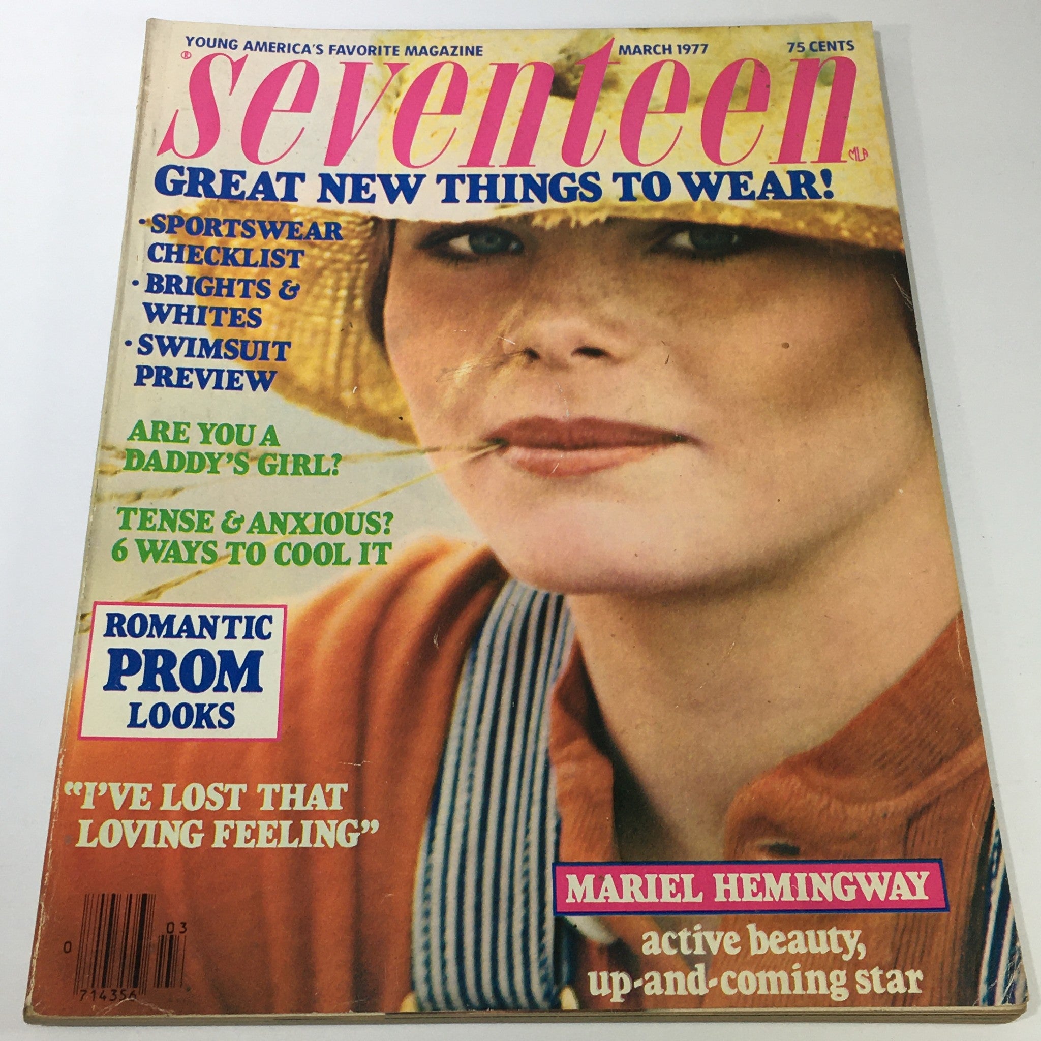 VTG Seventeen Magazine: March 1977 - Mariel Hemingway Up-And-Coming Star