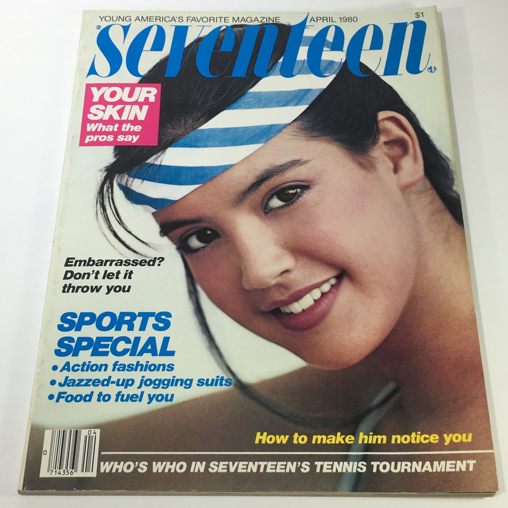 VTG Seventeen Magazine: April 1980 - Phoebe Cates Cover / No Label / Newsstand