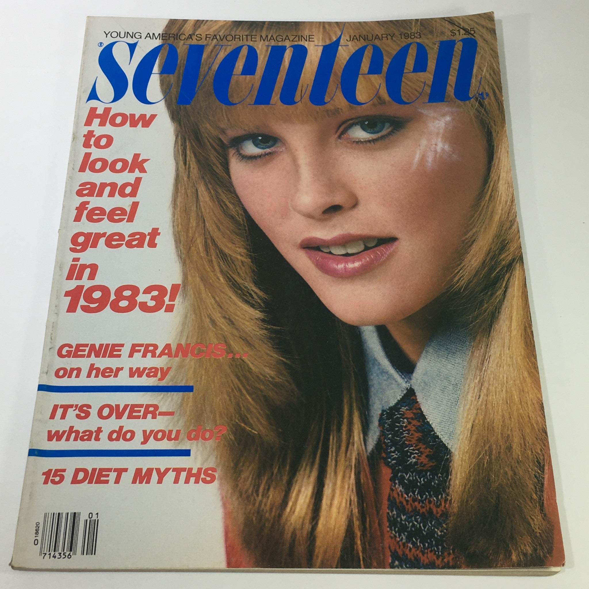 VTG Seventeen Magazine: January 1983 - Pam Gidley Cover / Genie Francis Story