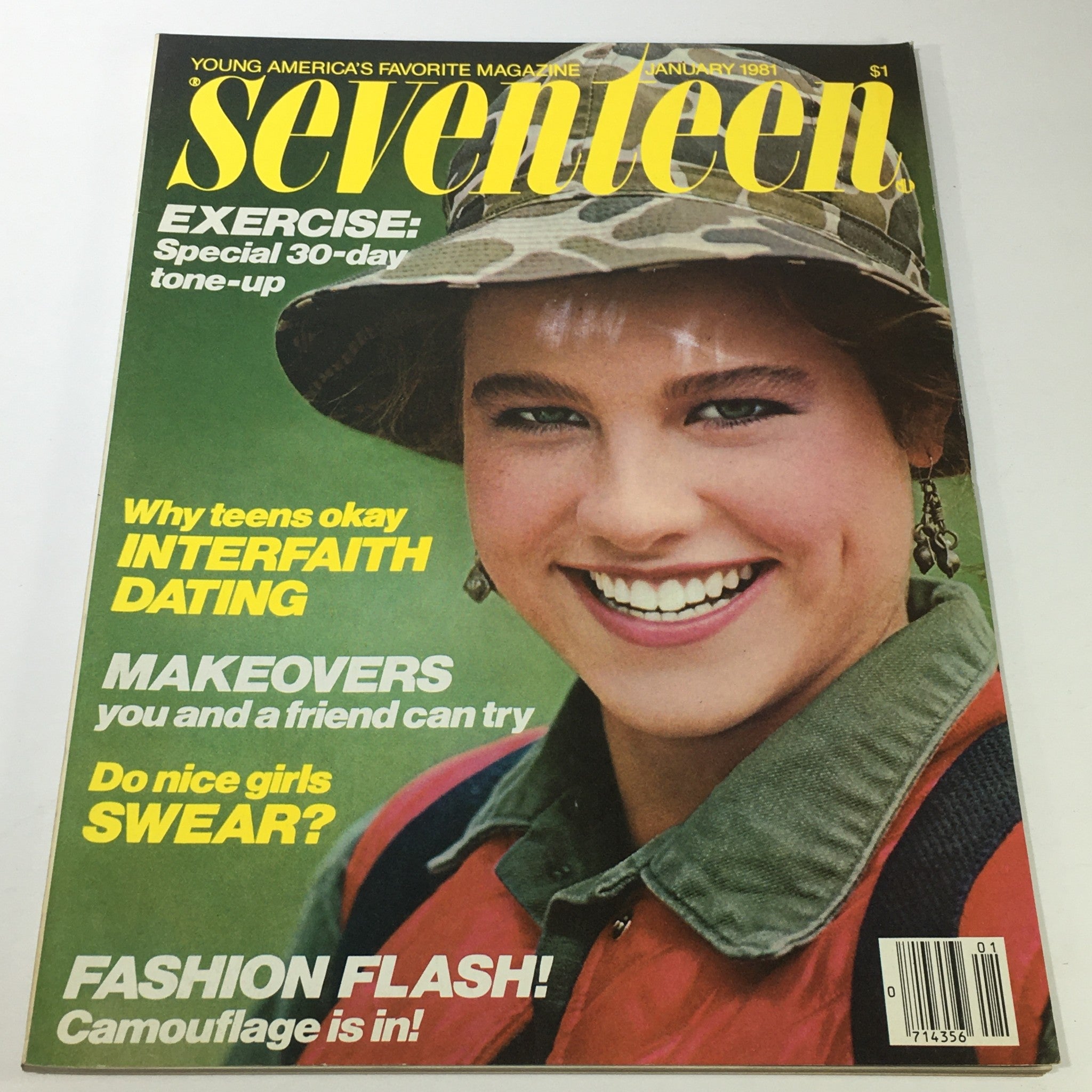 VTG Seventeen Magazine: January 1981 - American Comedian Gilda Radner Interview