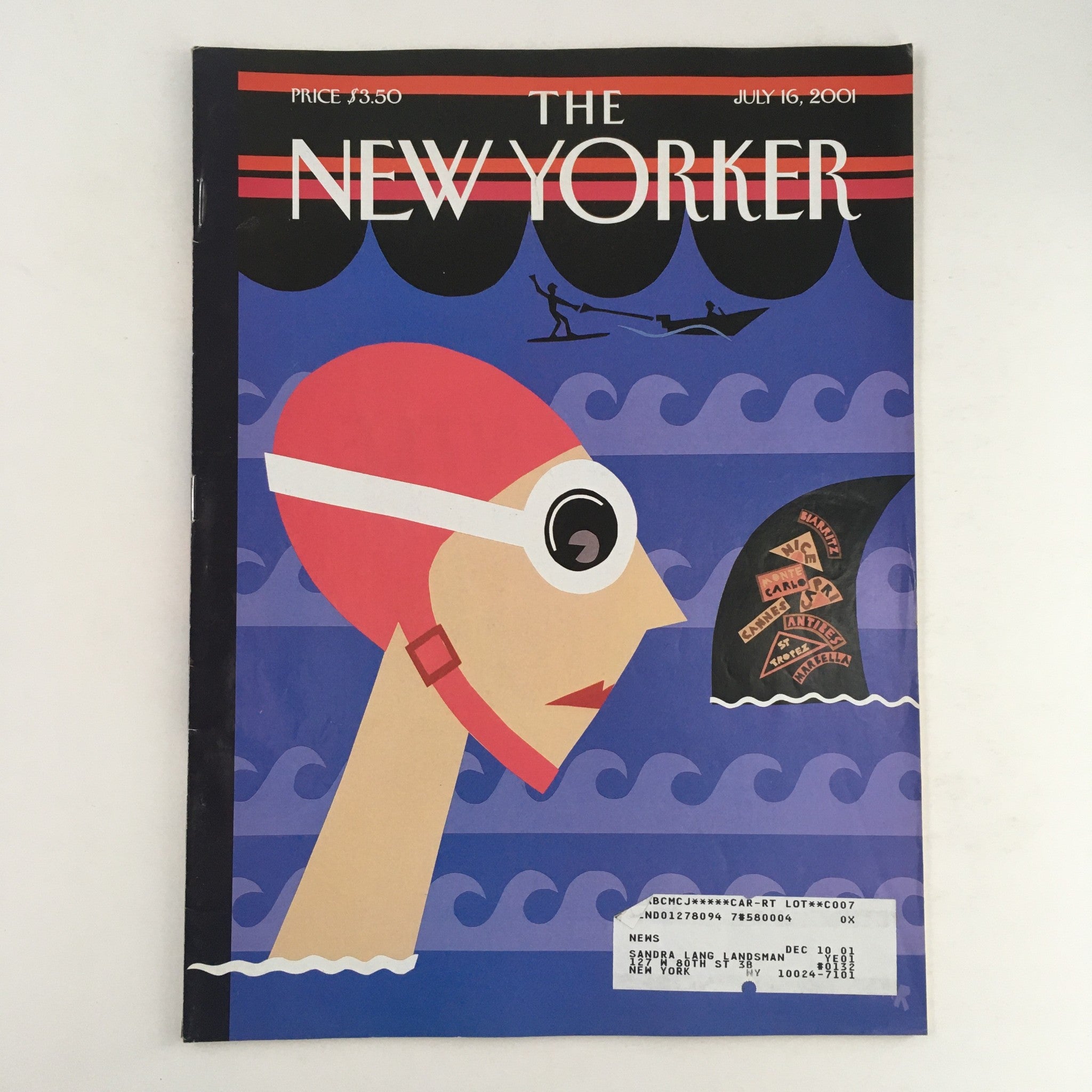 The New Yorker Full Magazine July 16 2001 Fin de Voyage by Michael Roberts