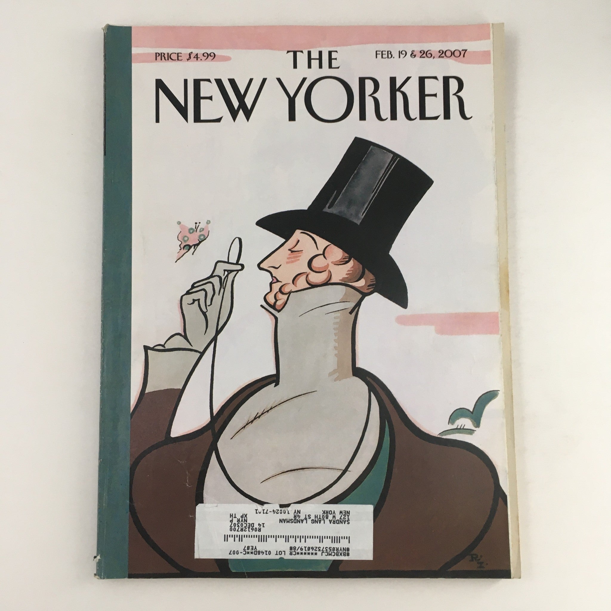 The New Yorker Full Magazine February 19 2007 The Other Man by Rea Irvin