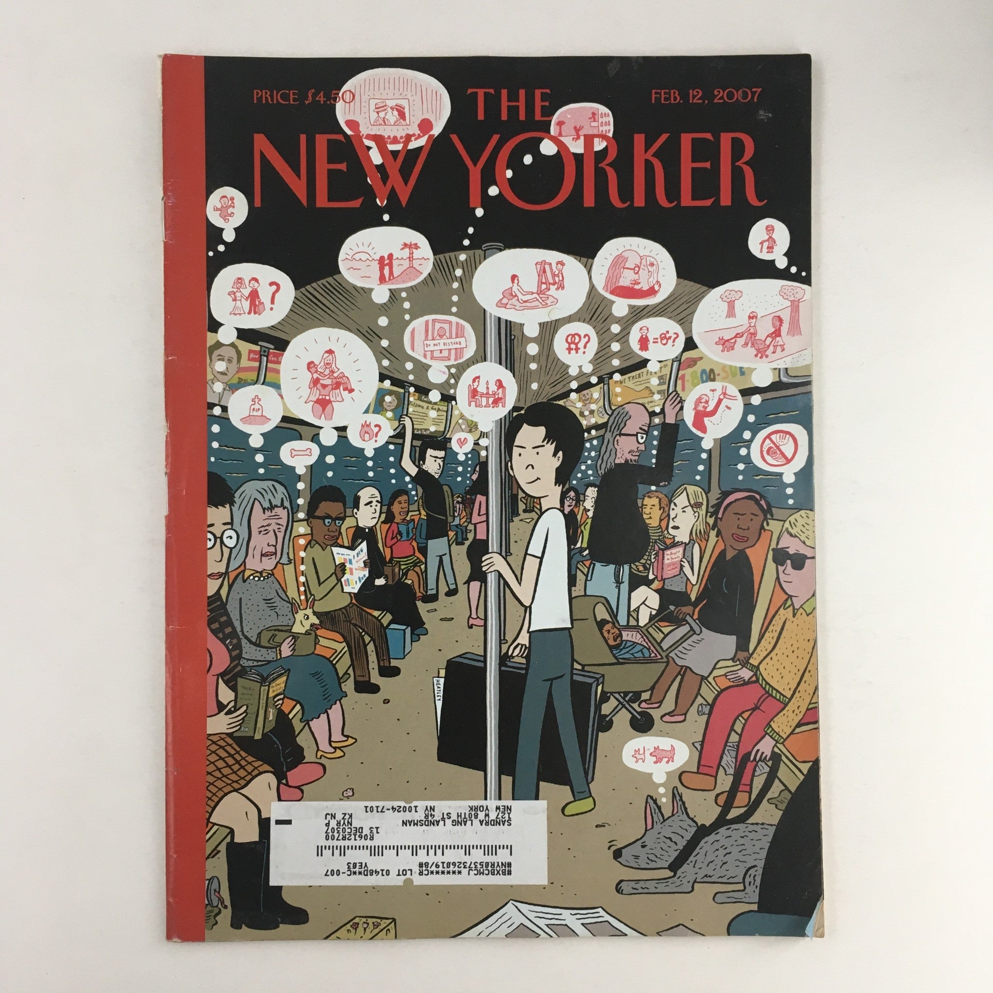 The New Yorker Full Magazine February 12 2007 Subway Connections David Heatley