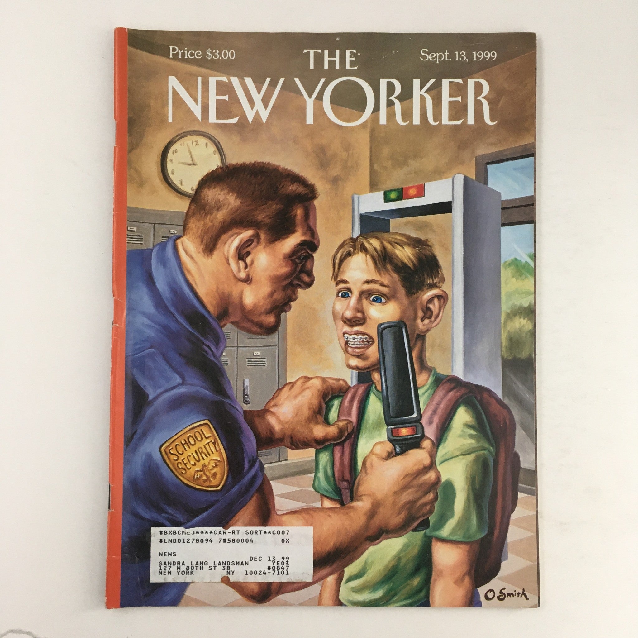 The New Yorker Full Magazine September 13 1999 Brace Yourself by Owen Smith