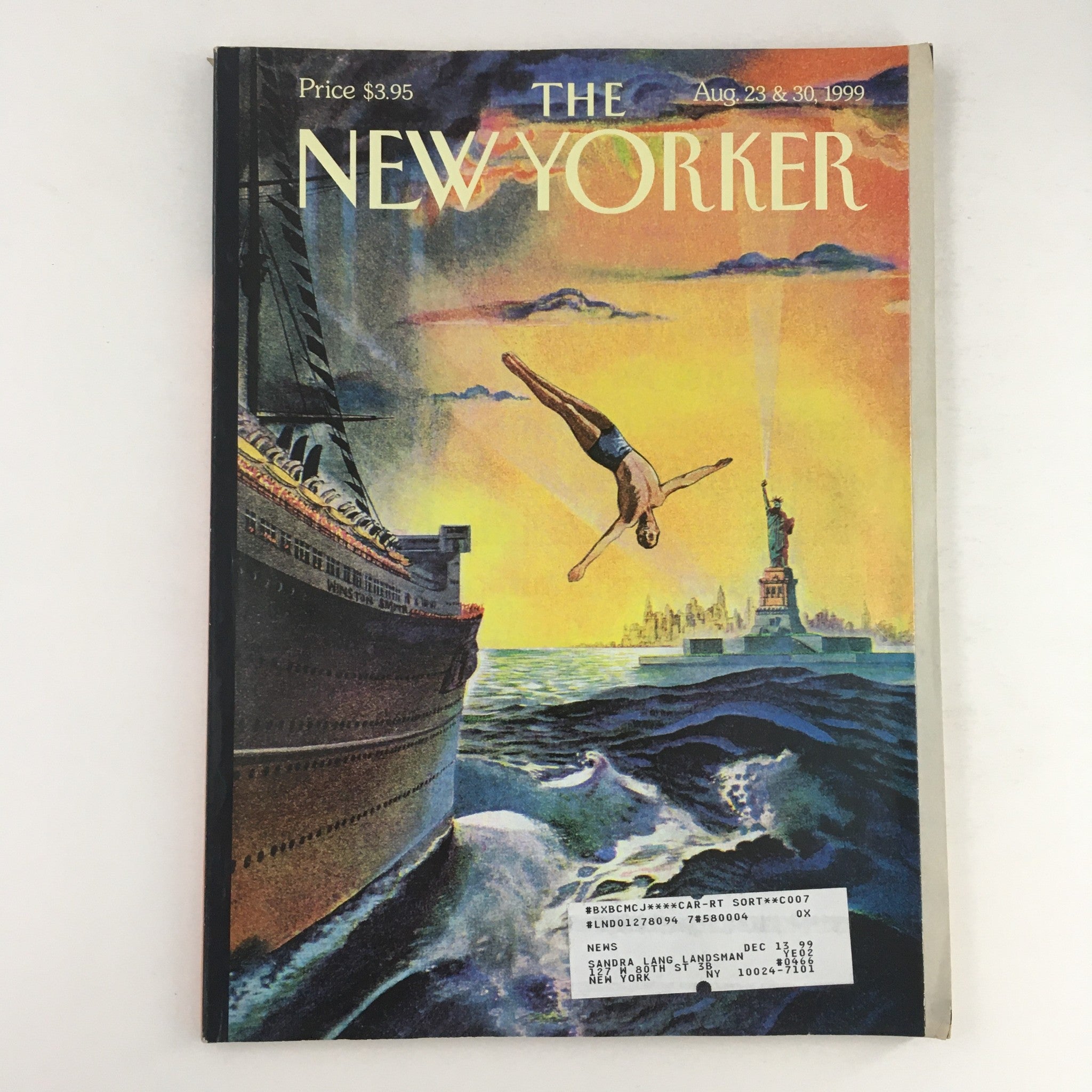 The New Yorker Full Magazine August 23 1999 America, America by Winston Smith