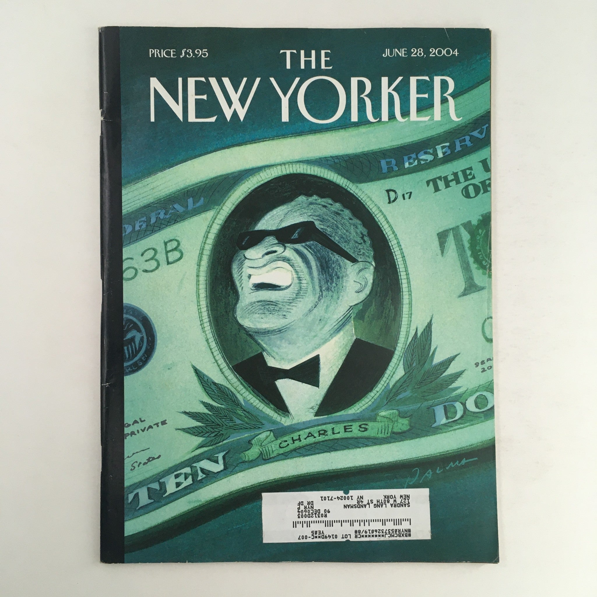 The New Yorker Full Magazine June 28 2004 Dogs of New York by Eric Palma