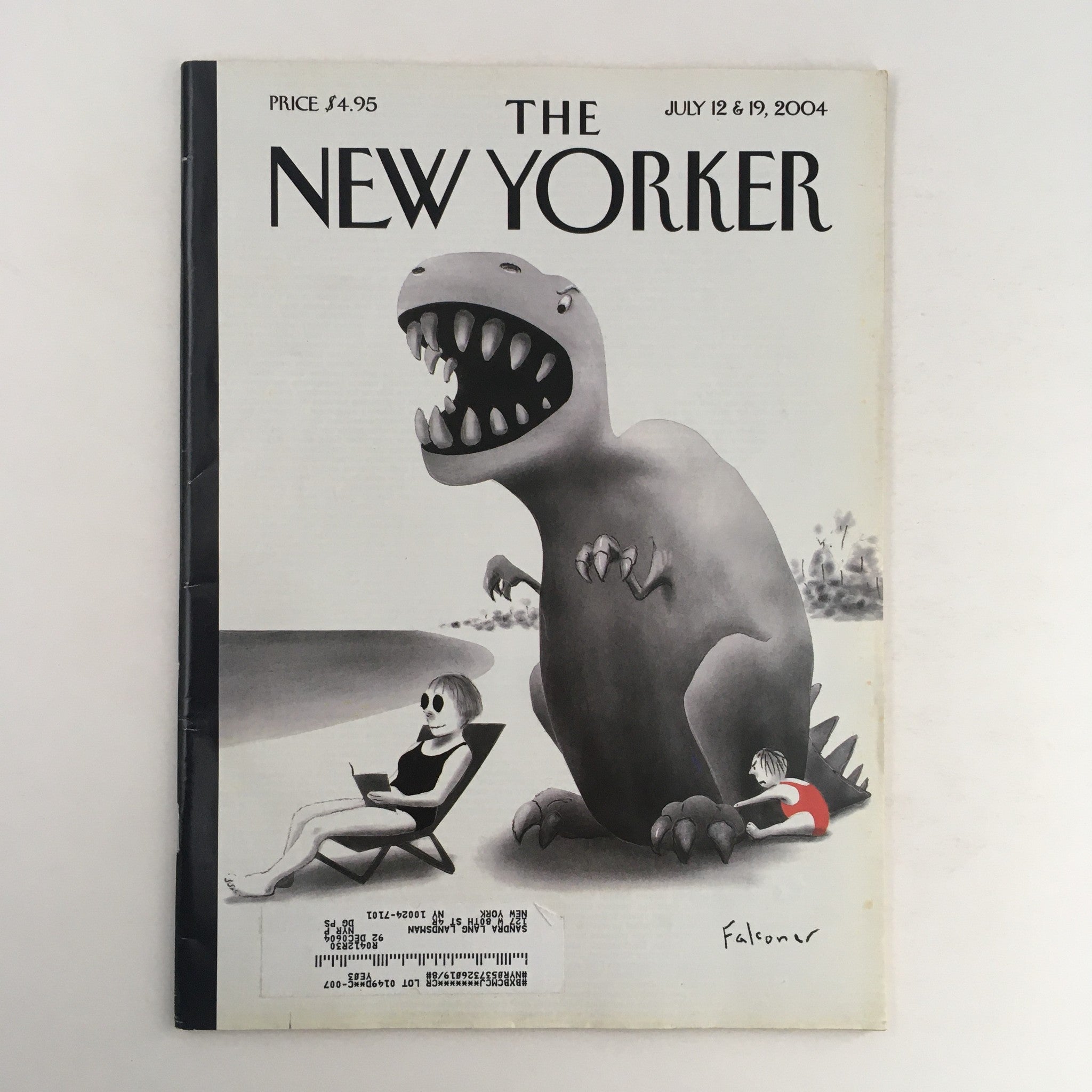 The New Yorker Full Magazine July 12 2004 Life's A Beach by Ian Falconer