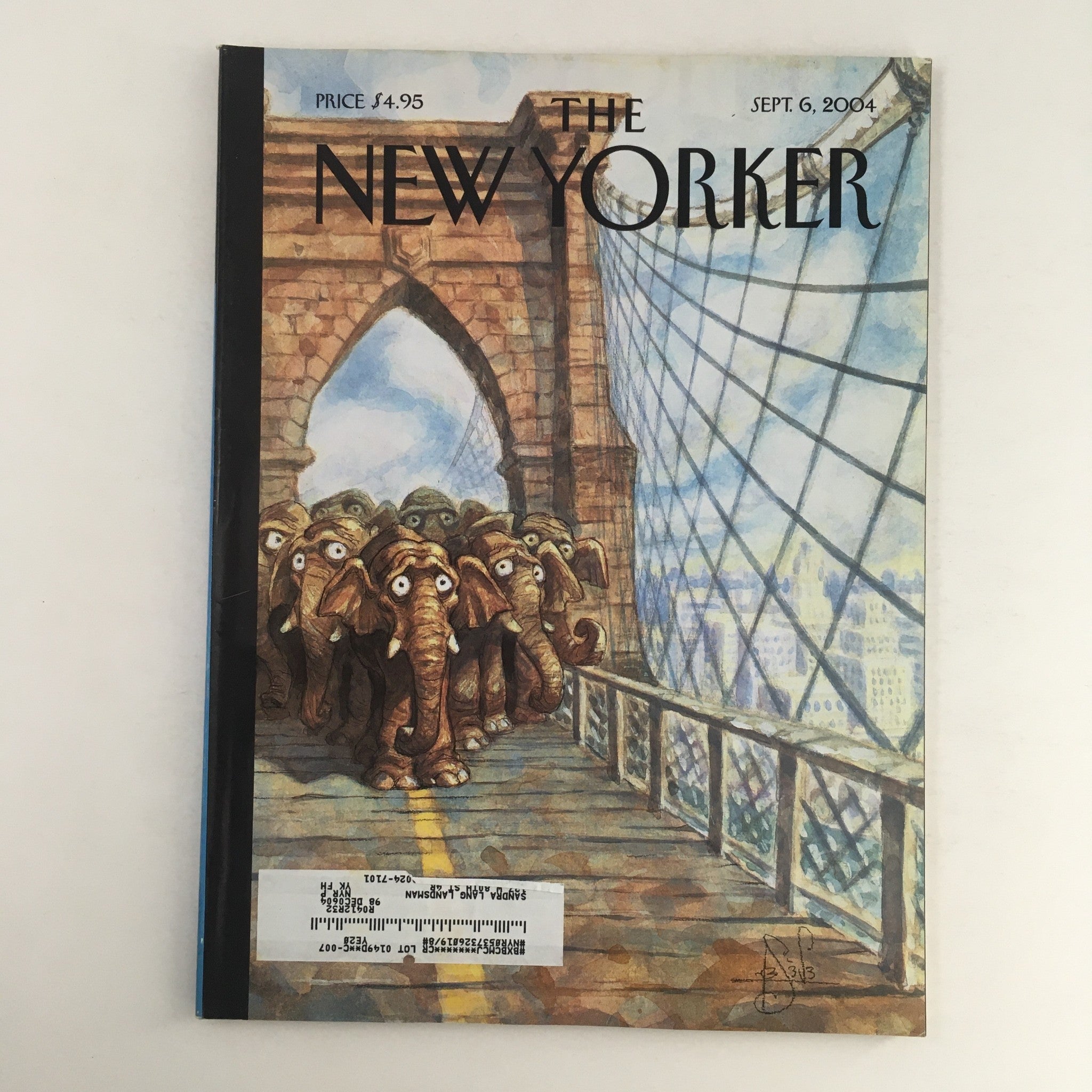 The New Yorker Full Magazine September 6 2004 Swift Boat Wars Peter de Sève