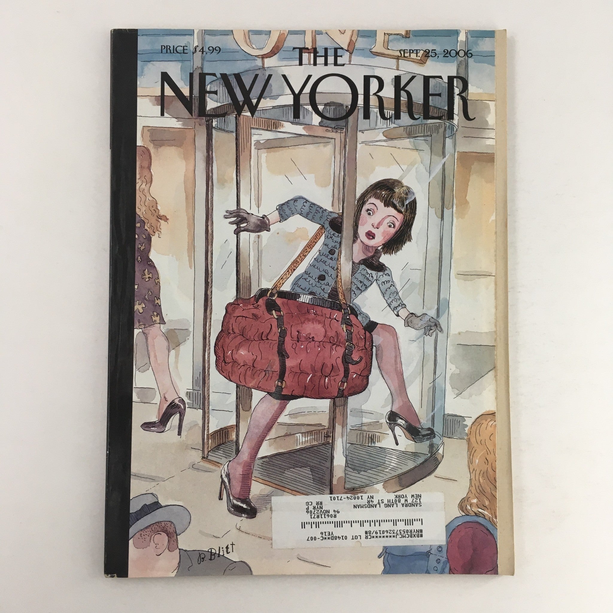 The New Yorker Full Magazine September 25 2006 Wasted Energy Barry Blitt