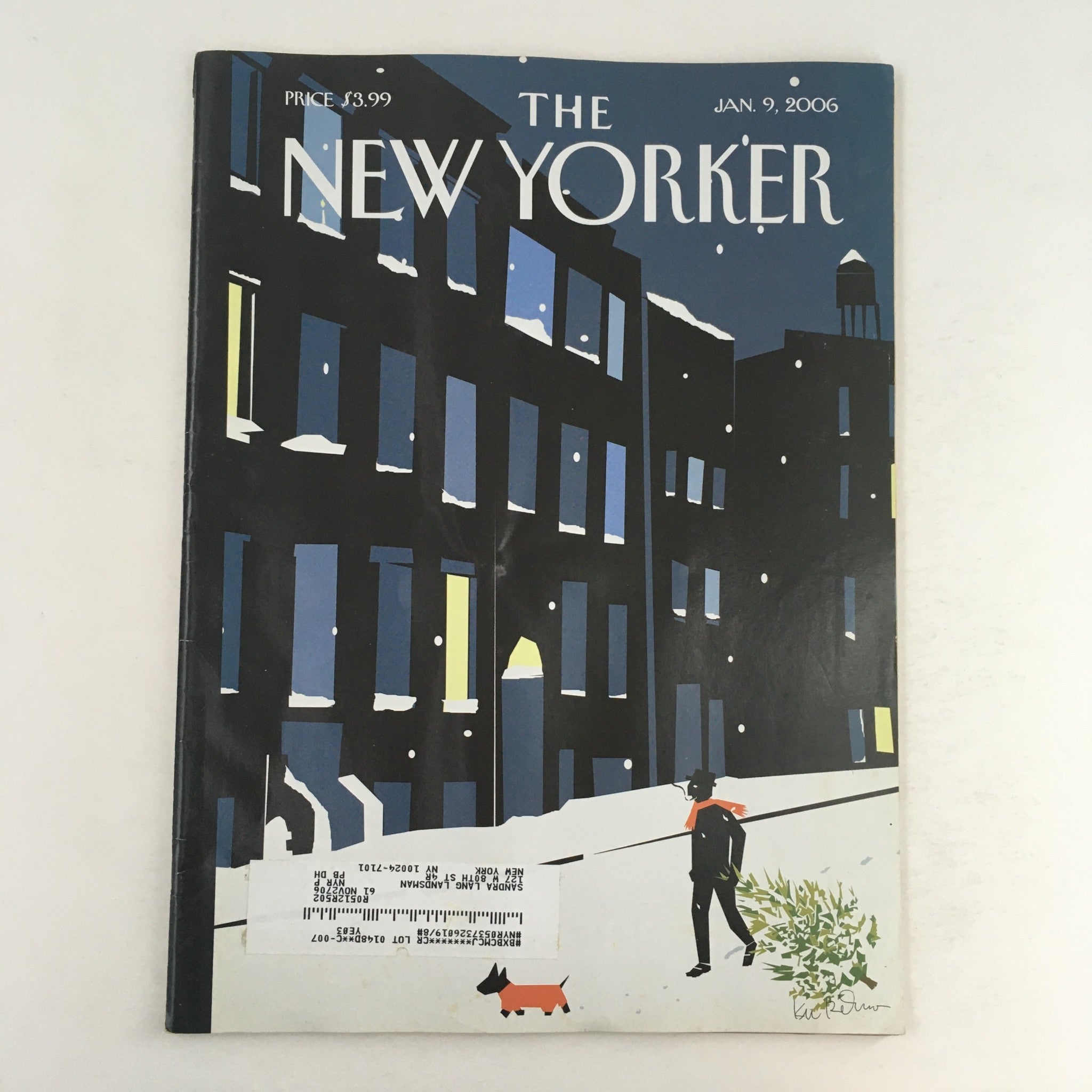 The New Yorker Full Magazine January 9 2006 Out with the Old by Kim DeMarco